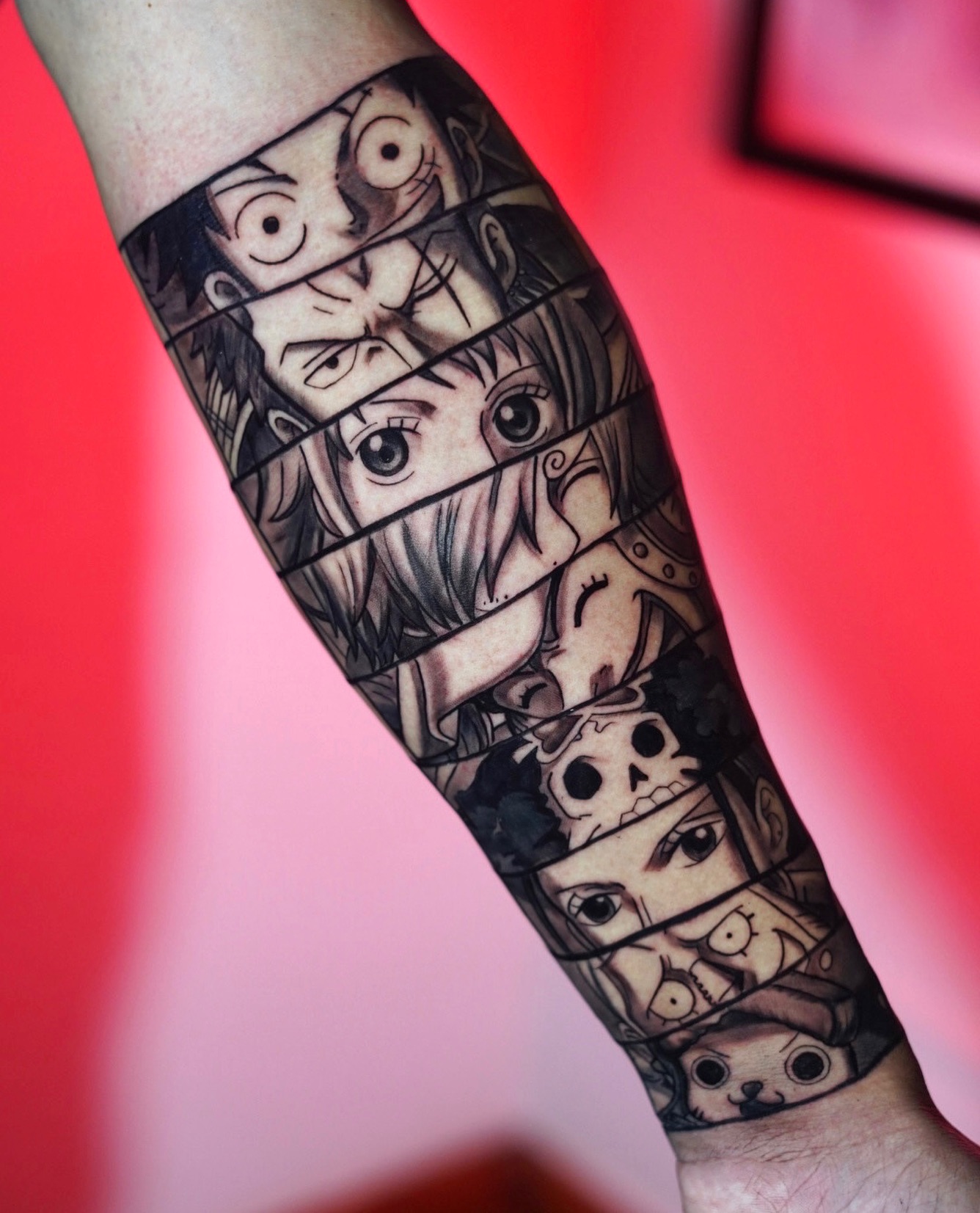 One Piece Crew Collage