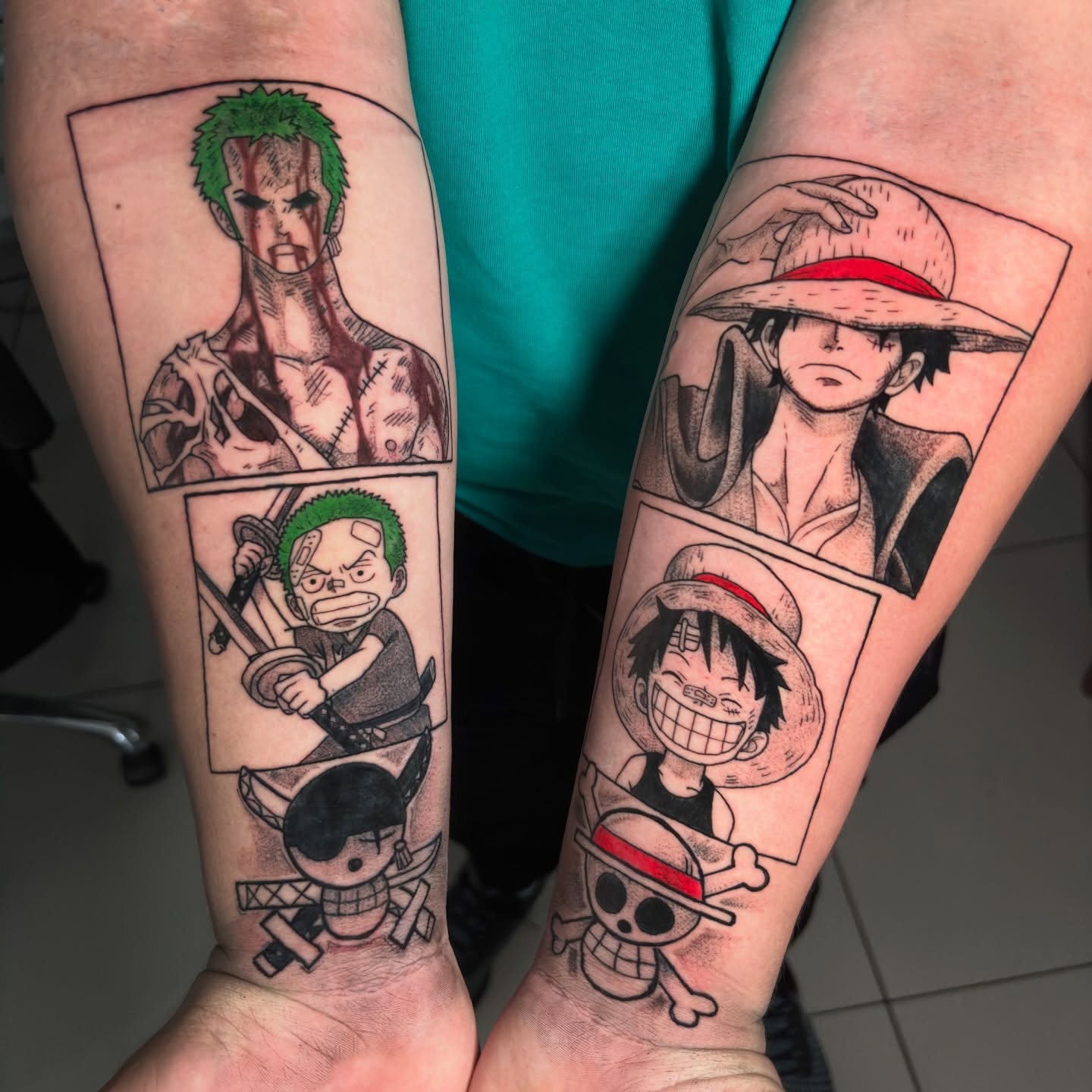 One Piece Trio Frames