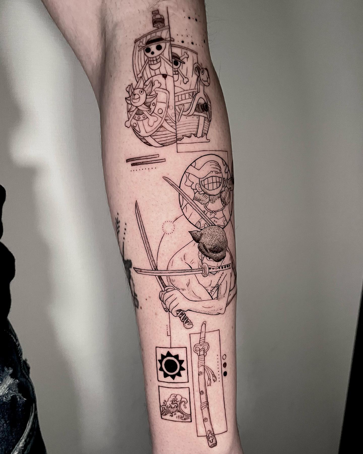 One Piece Crew Collage