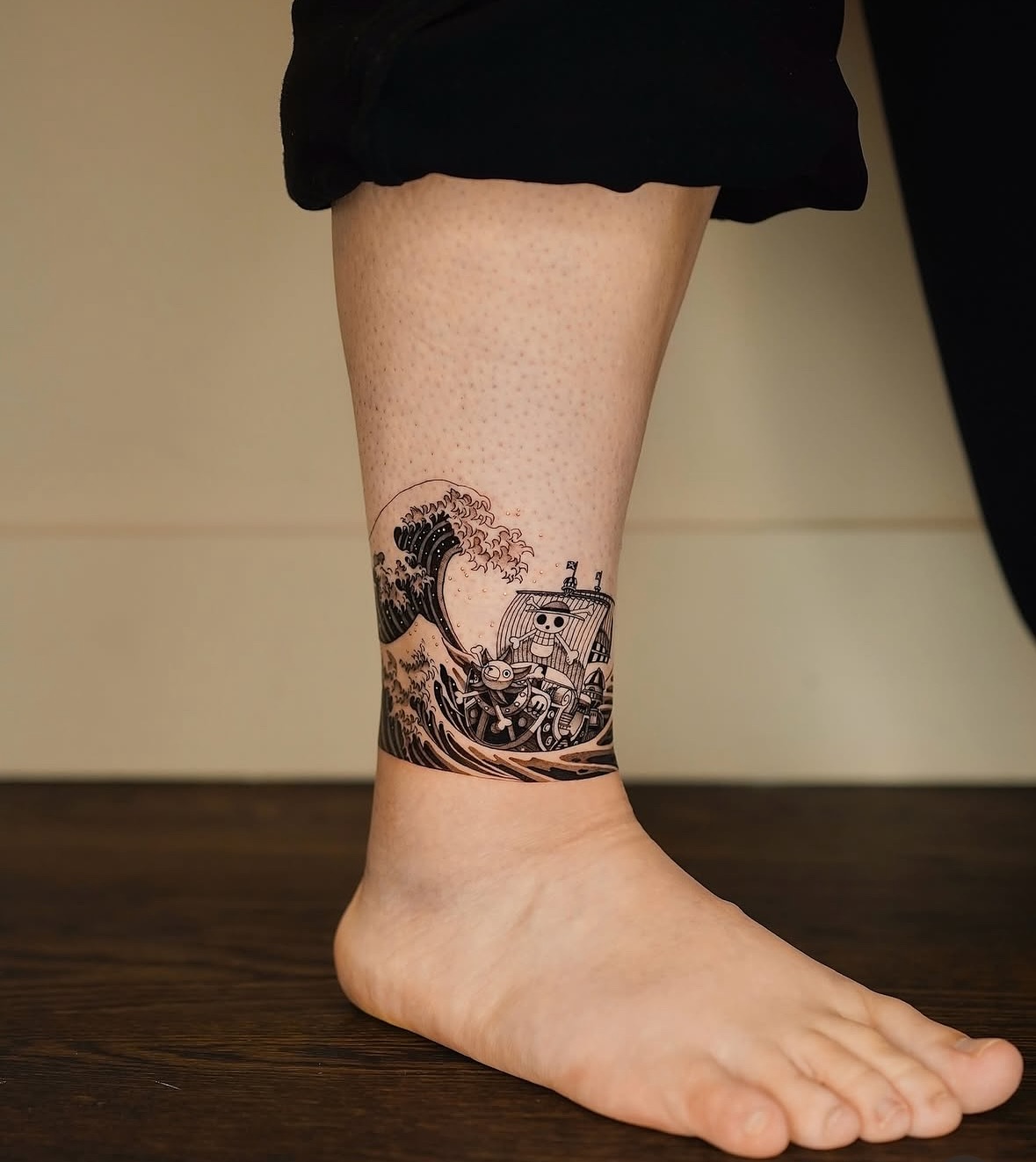 One Piece Wave Scene