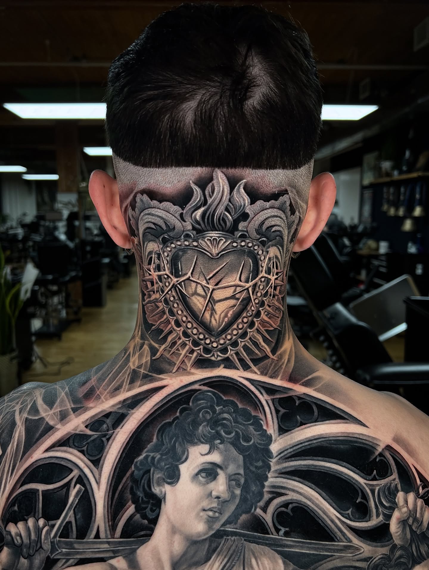 70+ Back Neck Tattoo Ideas for Men