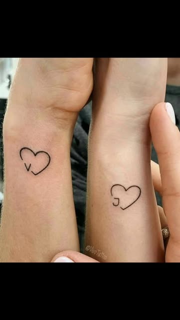 Corazones a juego