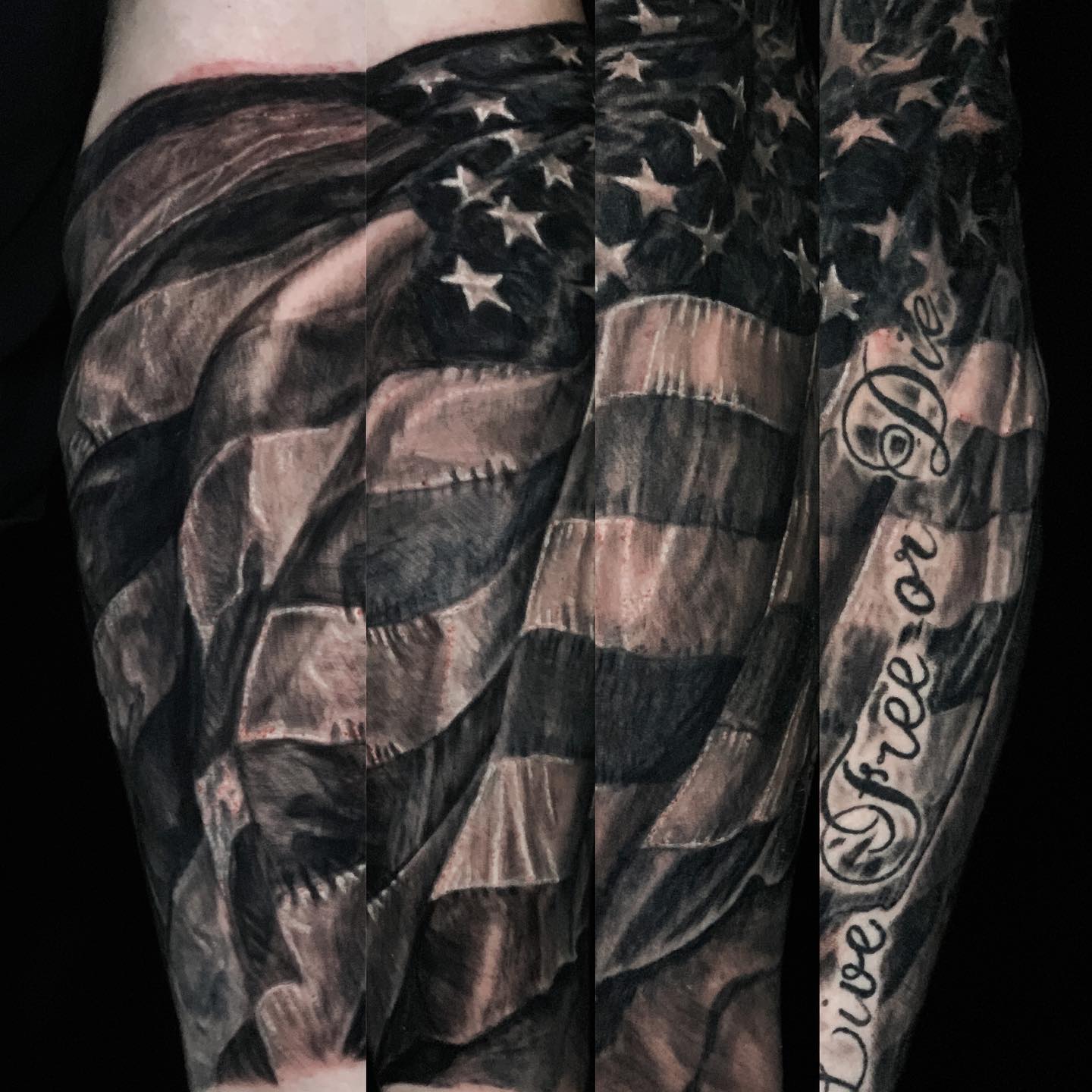 American Flag Tattoos: 50+ Patriotic Design Ideas