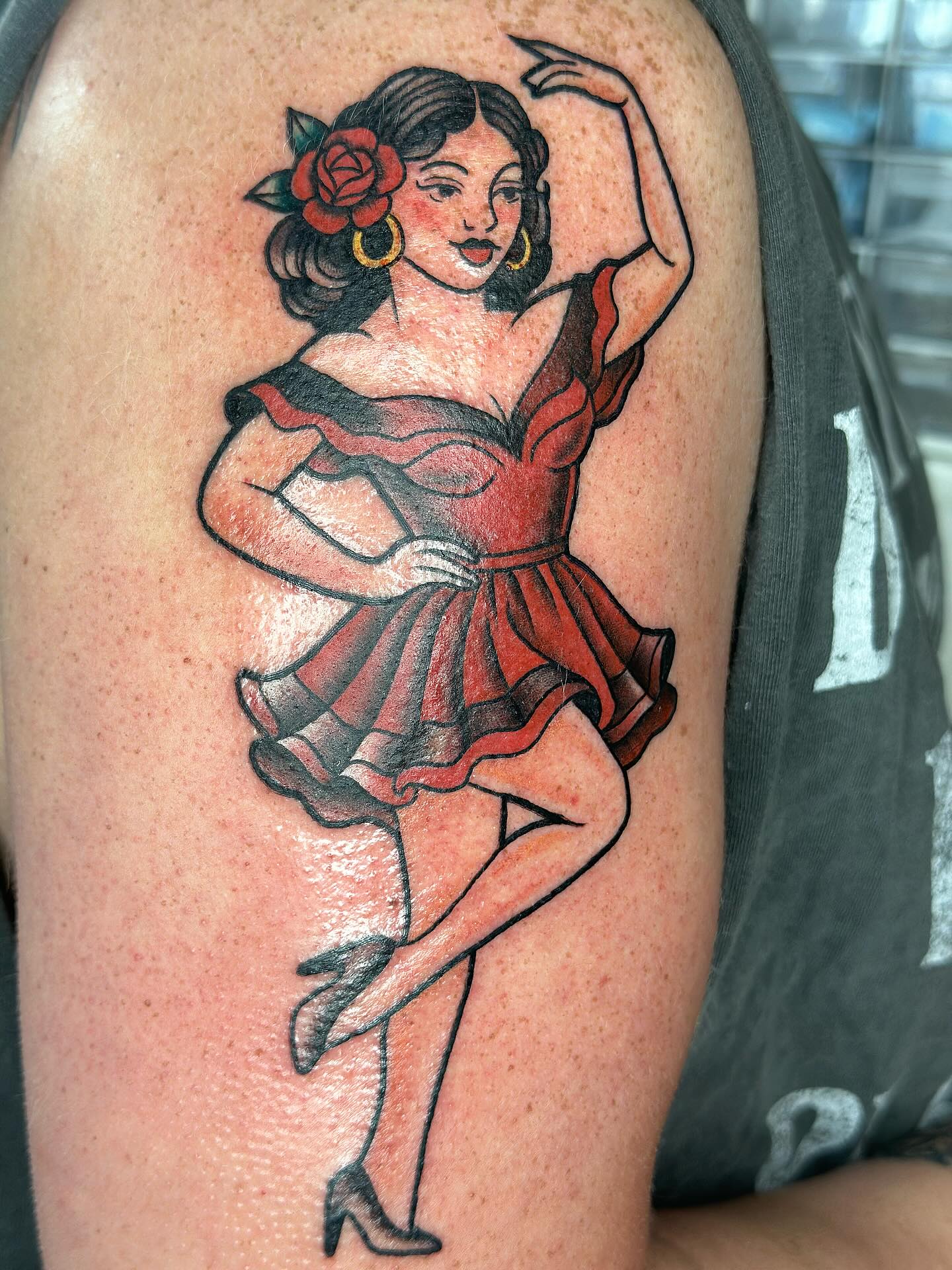 Pin-Up Rose Glam