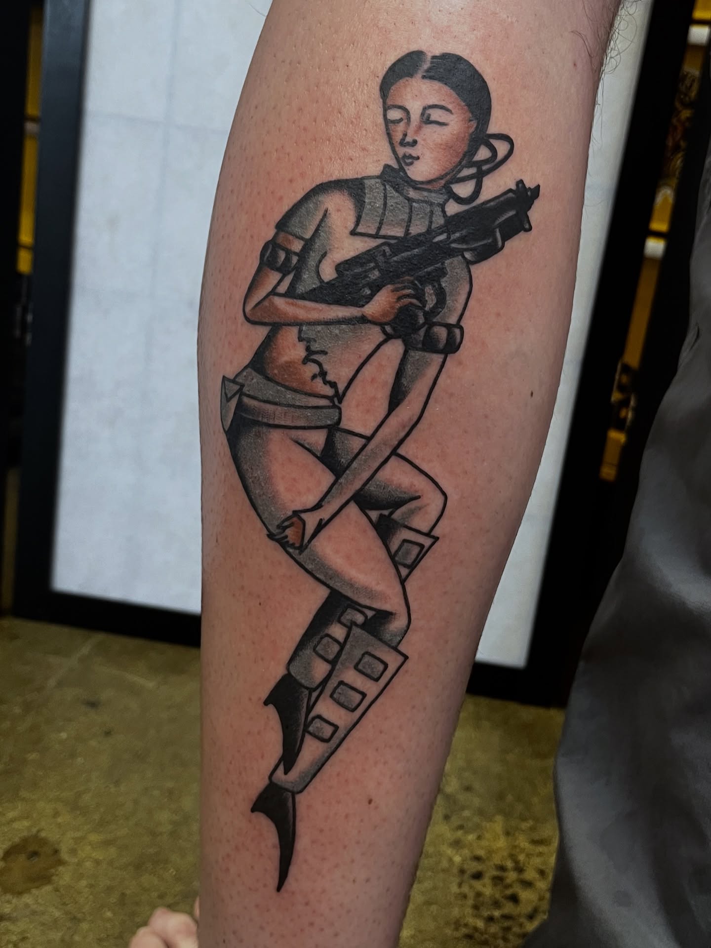 Pin-Up Guitar Girl