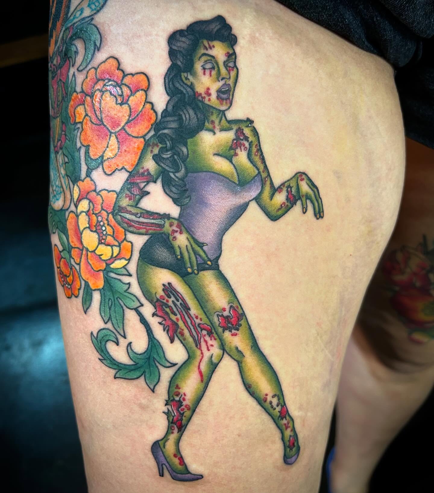 Pin-Up Rose Goddess