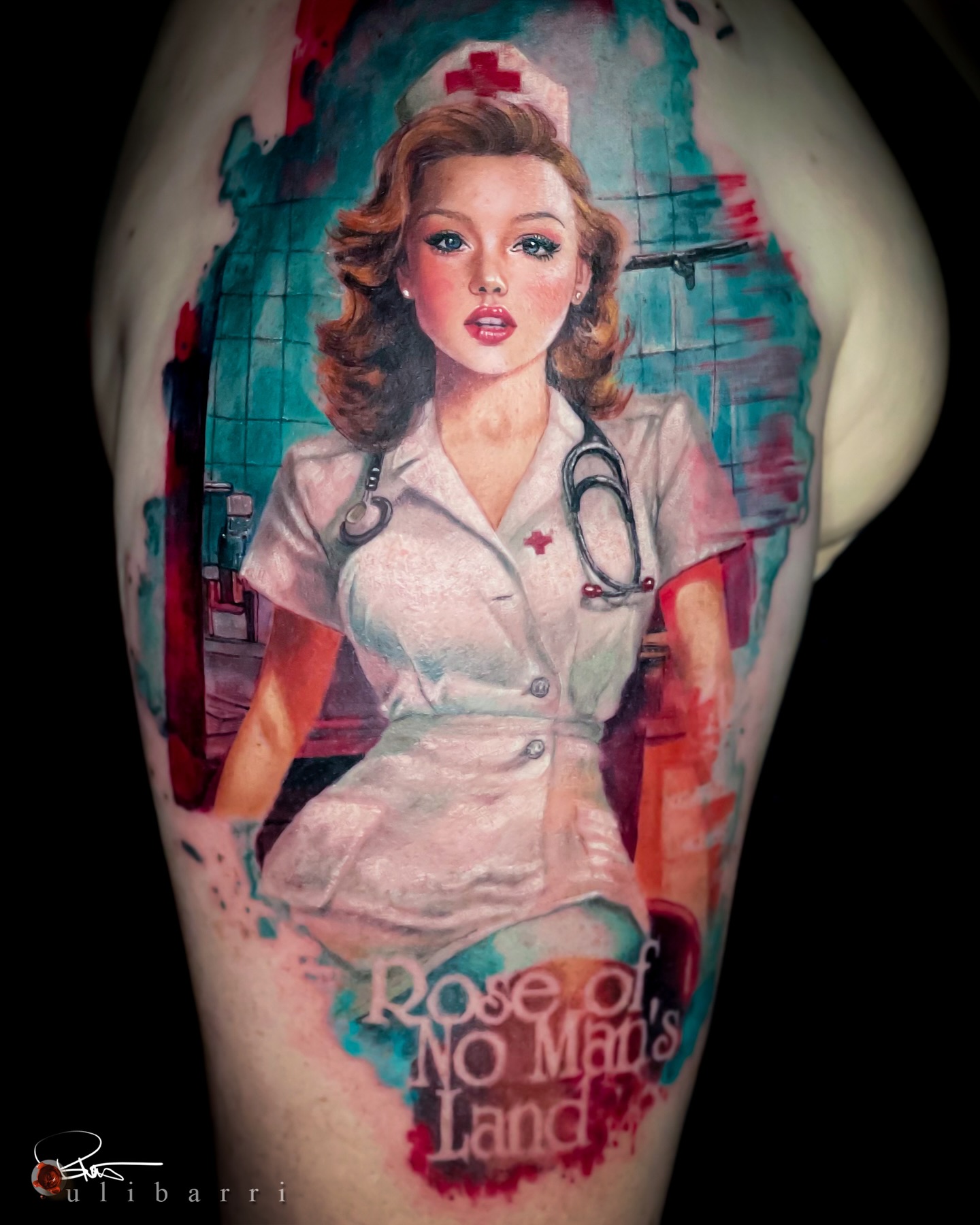 Pin-Up Nurse Portrait