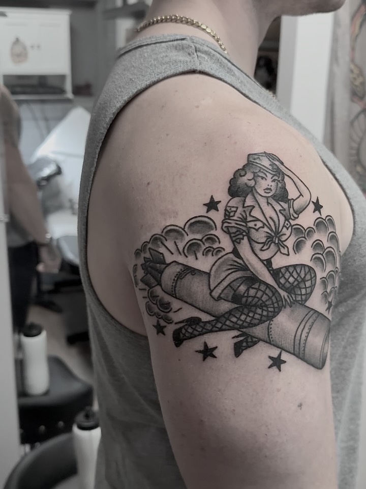 Pin-Up Sailor Charm
