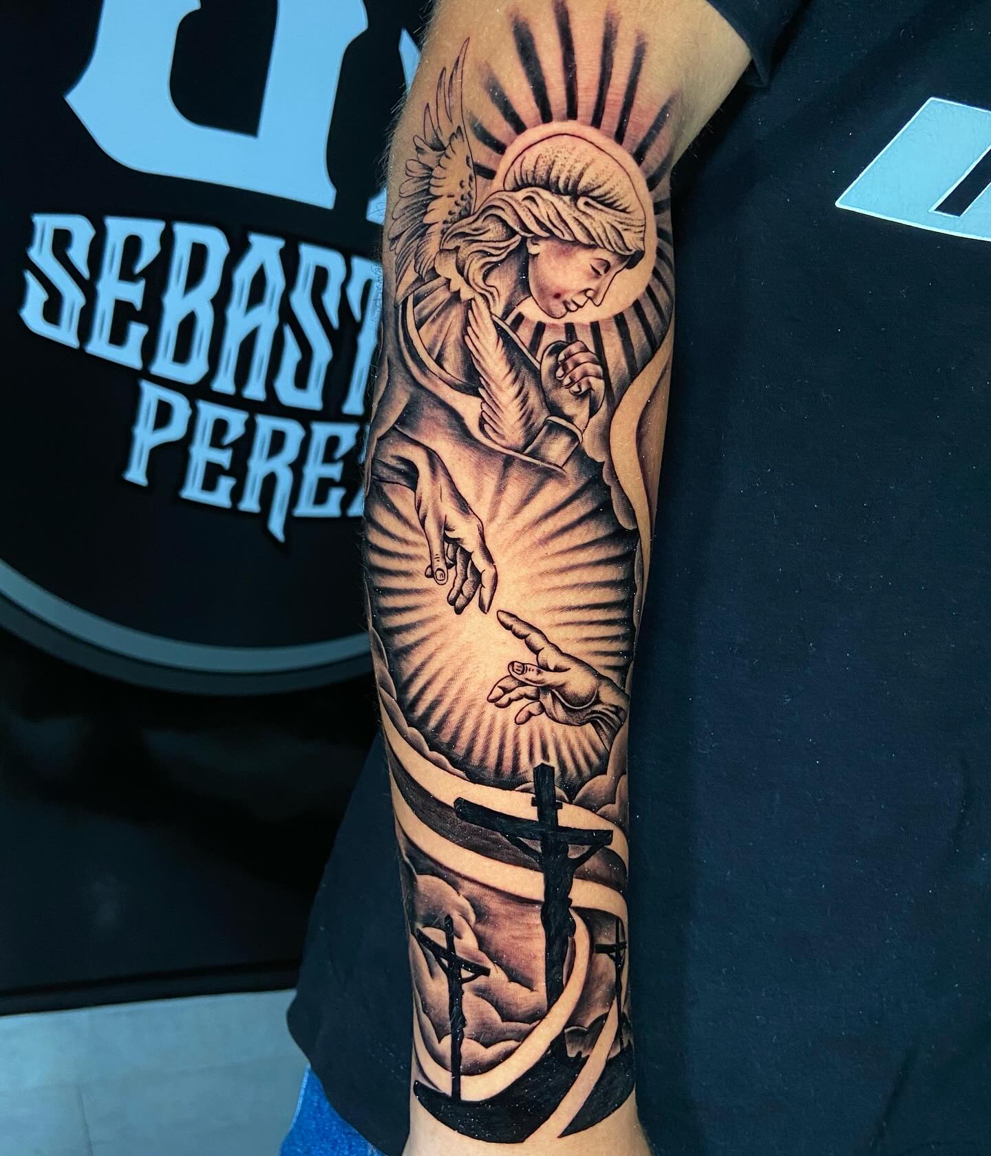 Brazo de fe y lucha