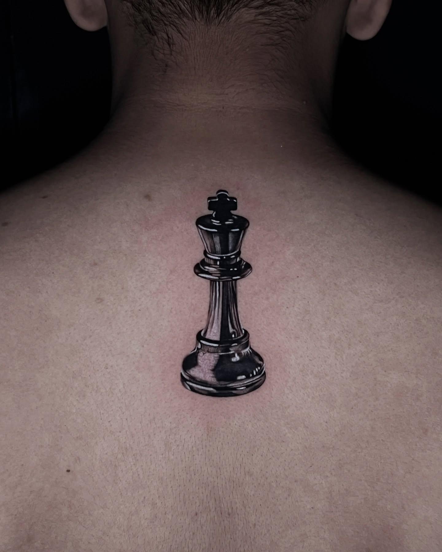 Realistic King Chess Piece