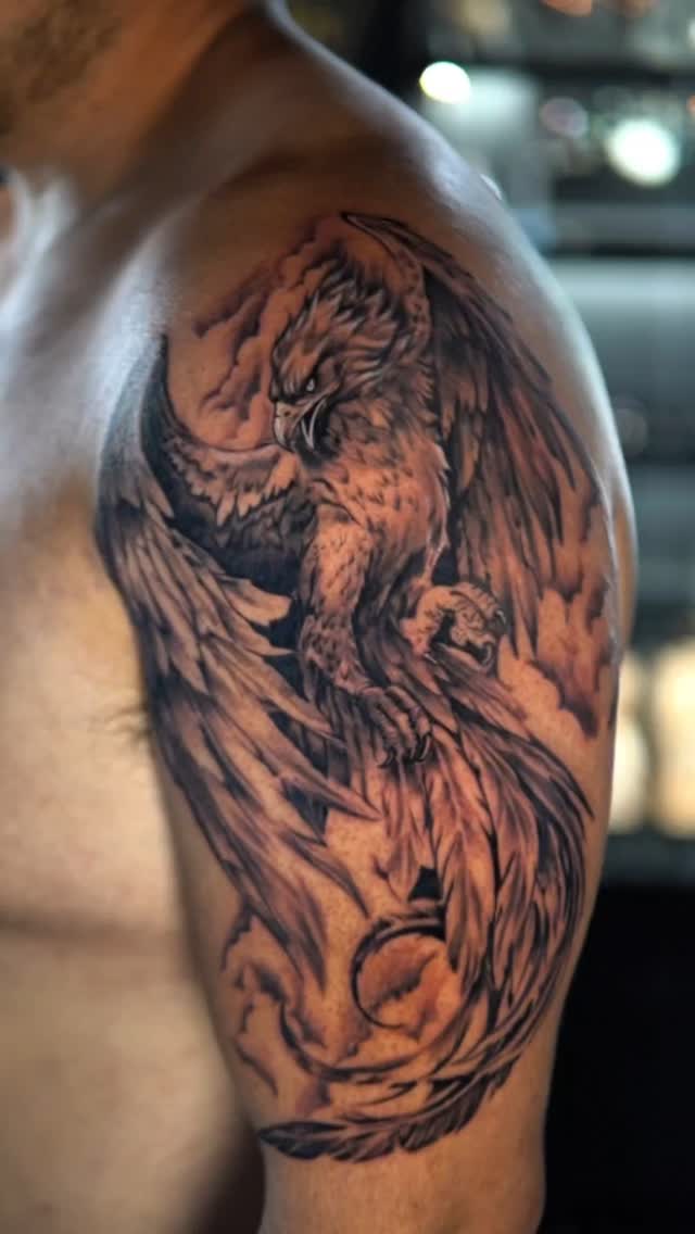 Halcón Realista Brazo