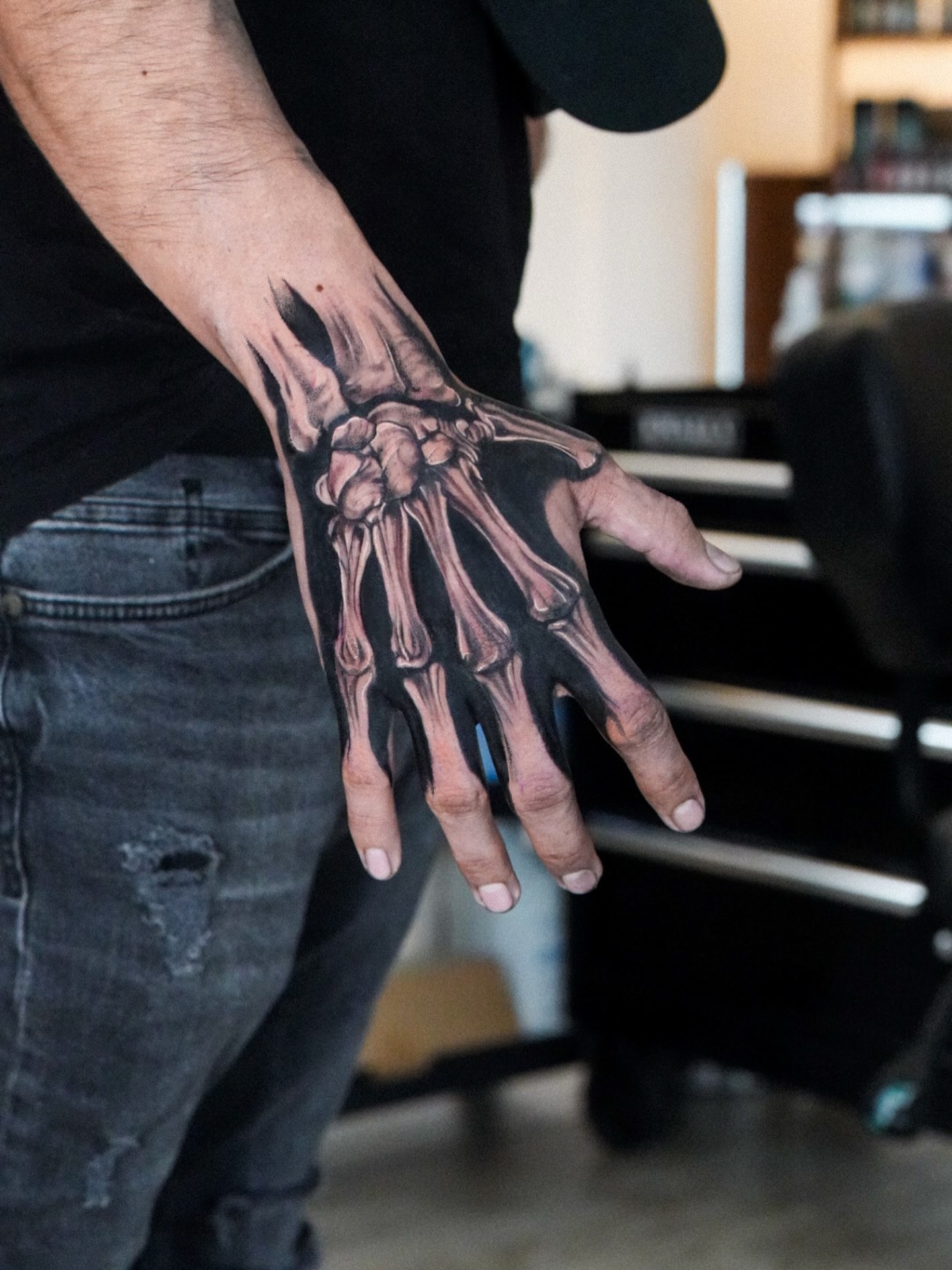 Realistic Hand Skeleton