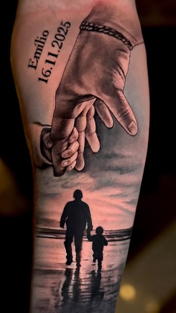 Padre e hijo, homenaje