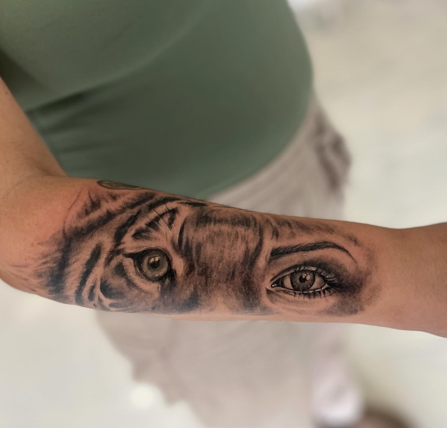Tiger Eye Portrait