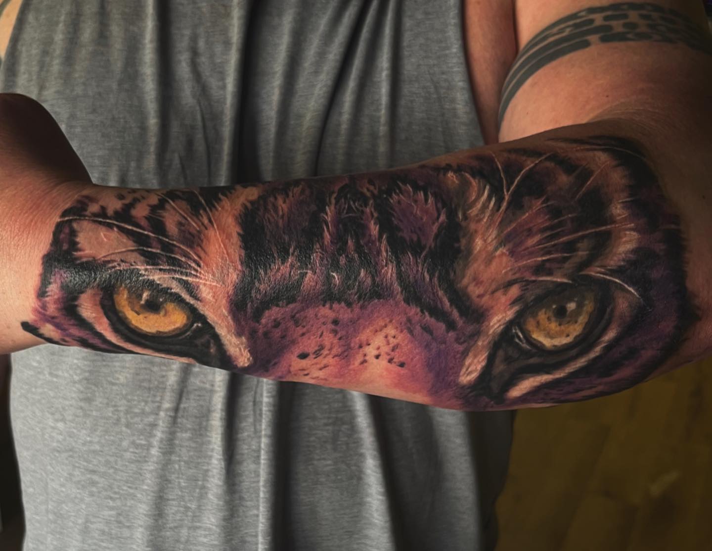 Tiger Eyes Portrait