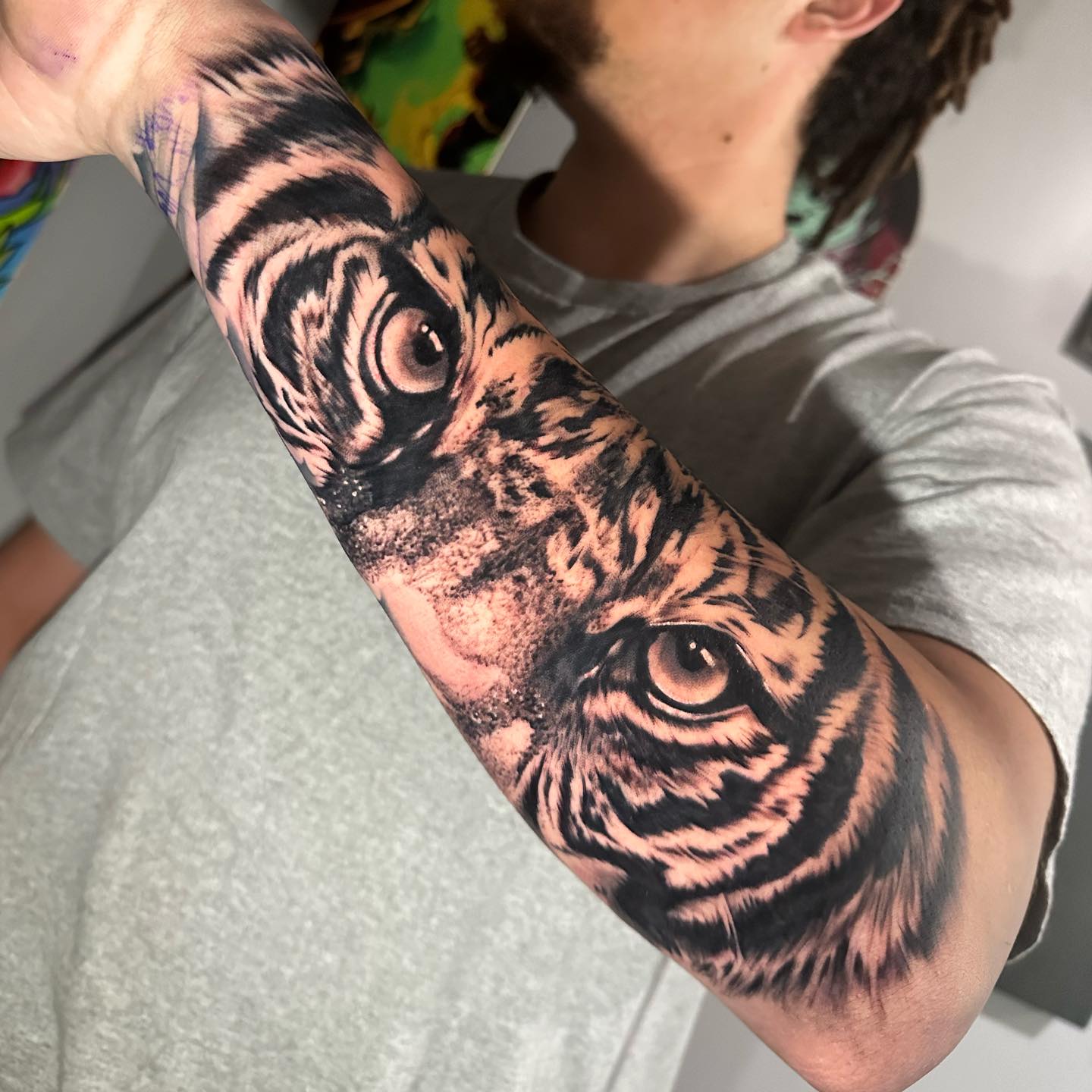 Tiger Eyes Portrait