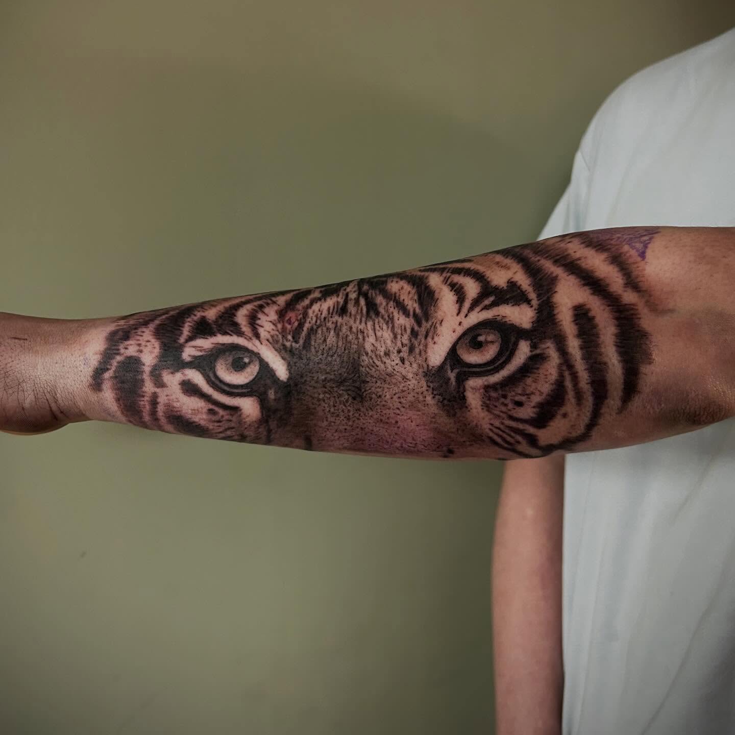 Tiger Eyes Portrait