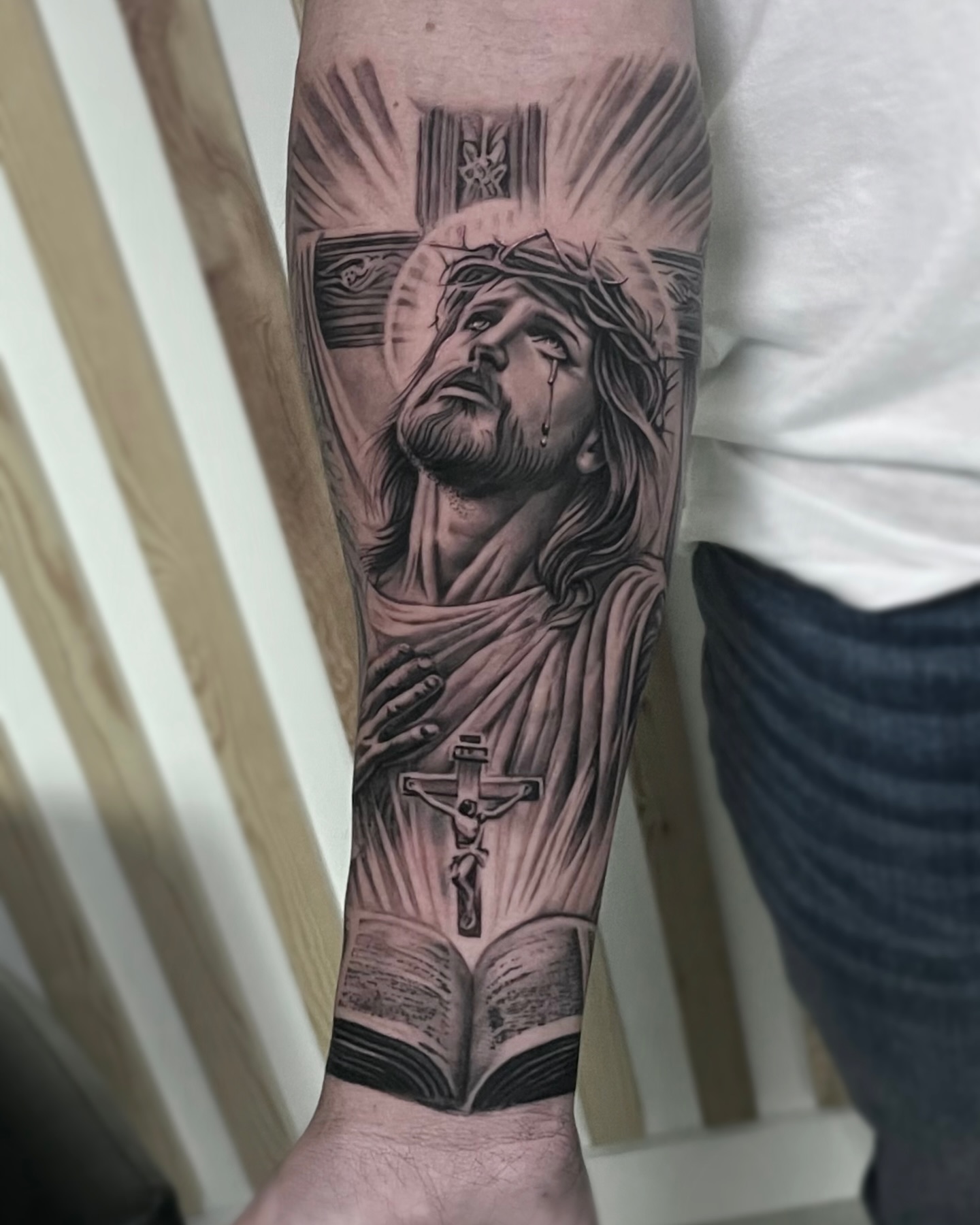 Religious Forearm Devotion