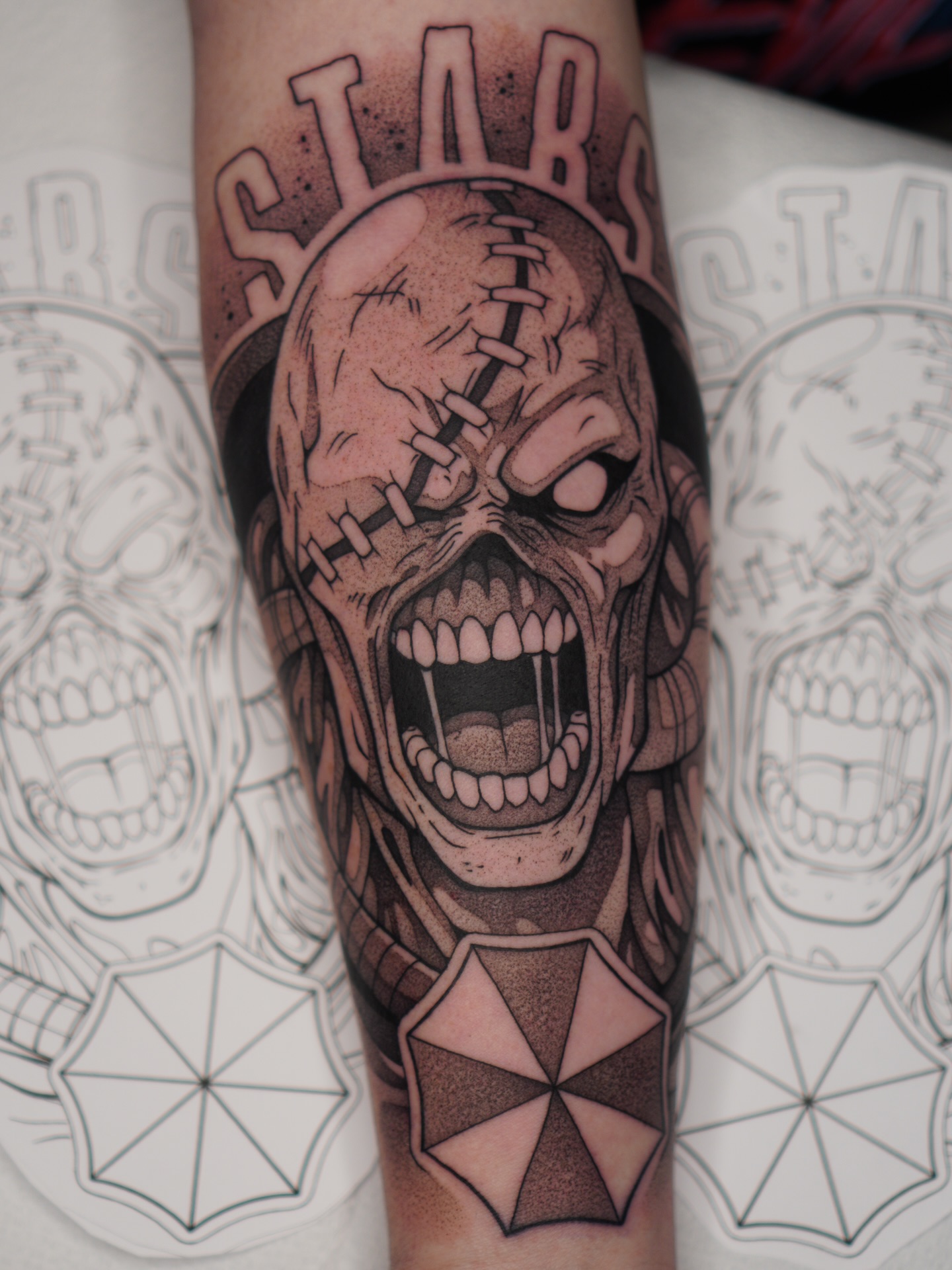 Resident Horror Skull