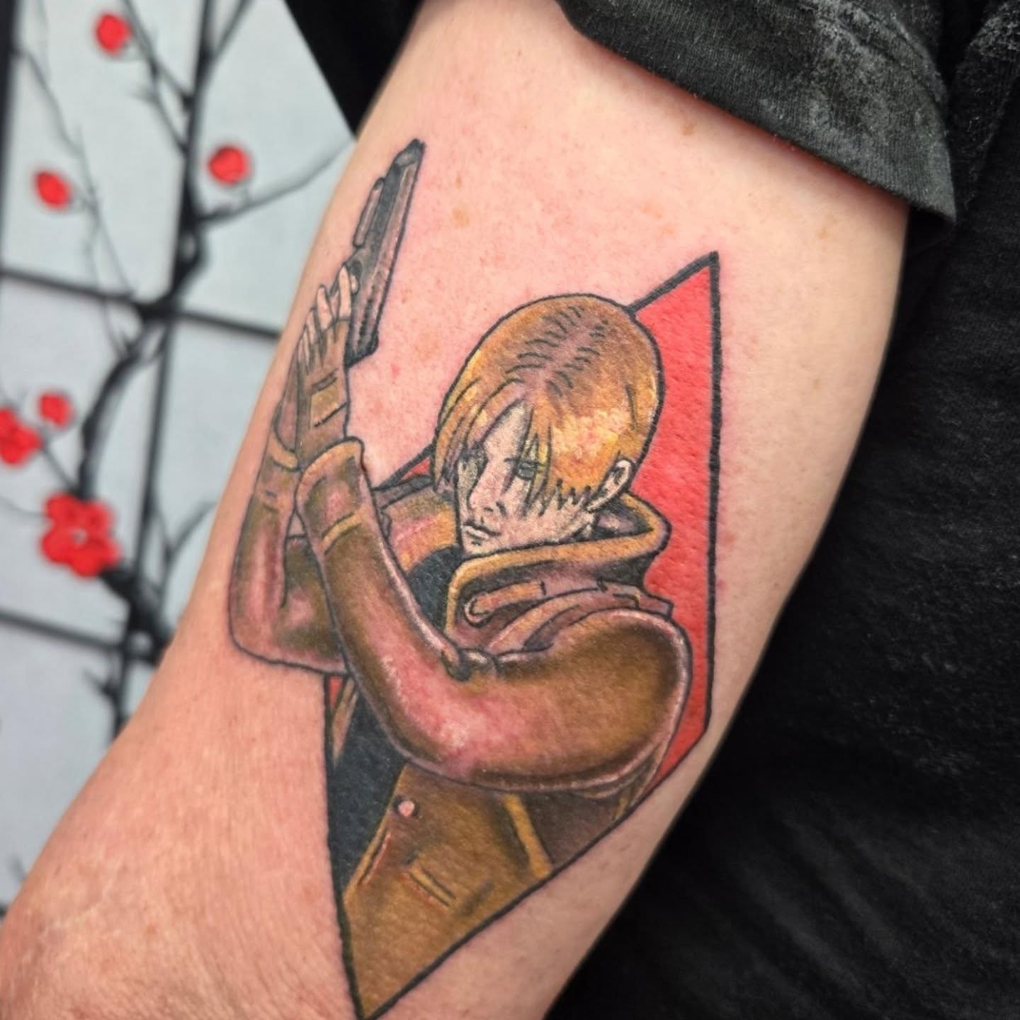 Resident Evil Knife Tattoo