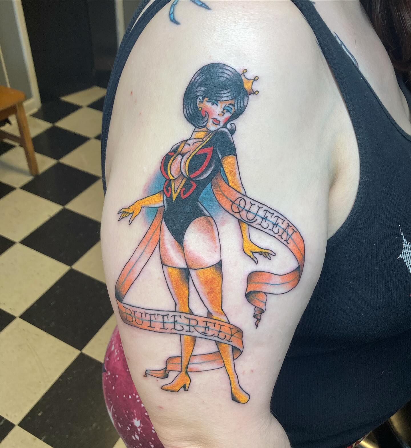Retro Pin-Up Lady