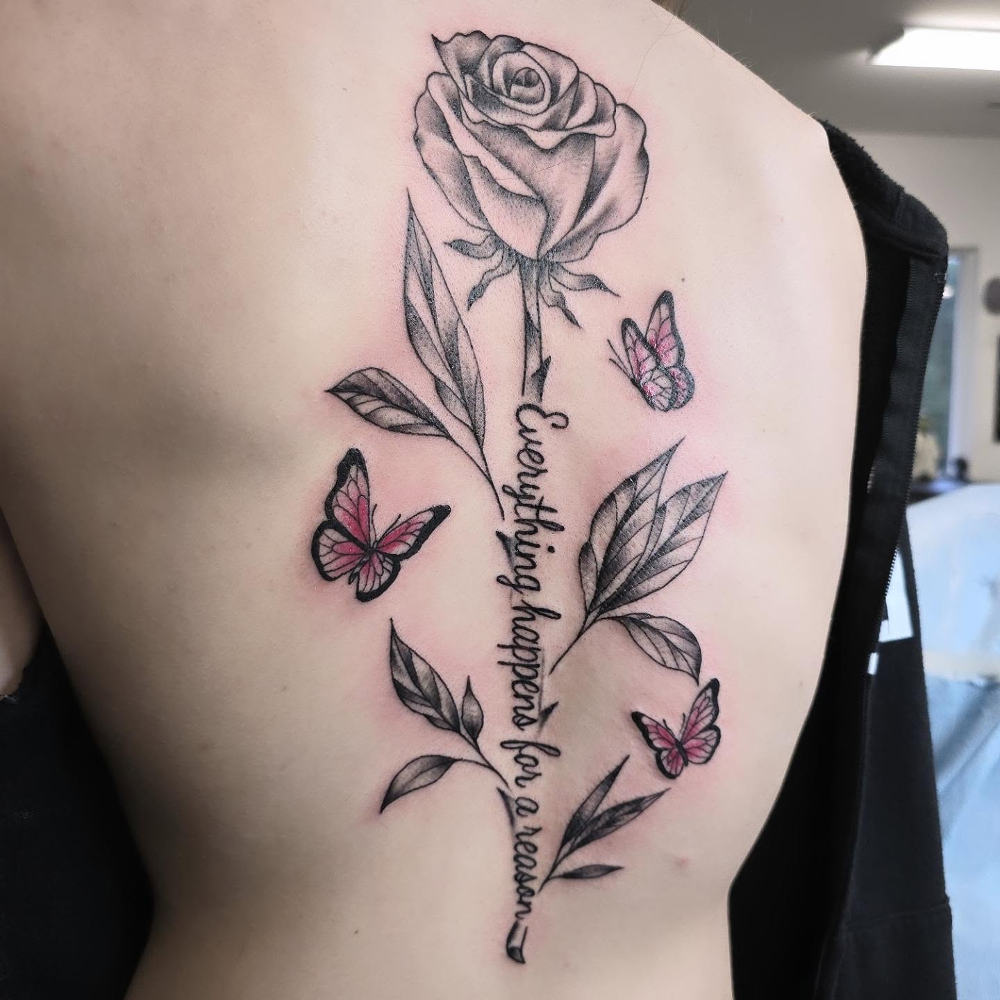 Rose & Butterfly Bouquet