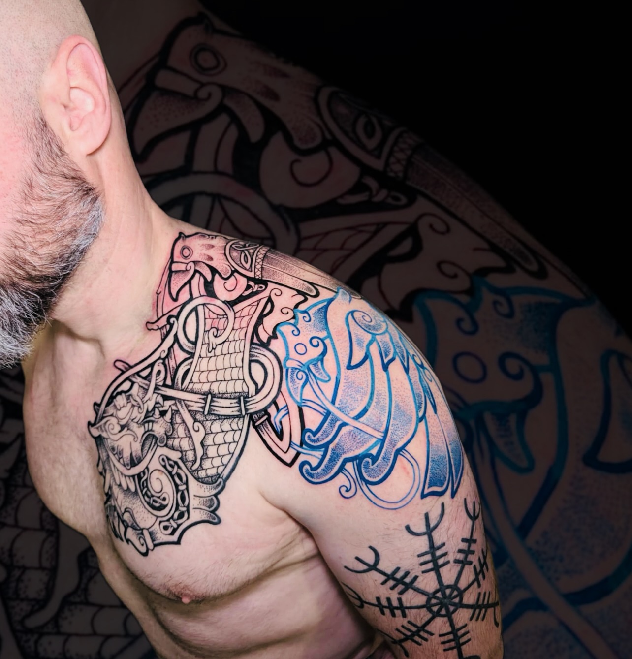 Samurai Armor Shoulder Chest