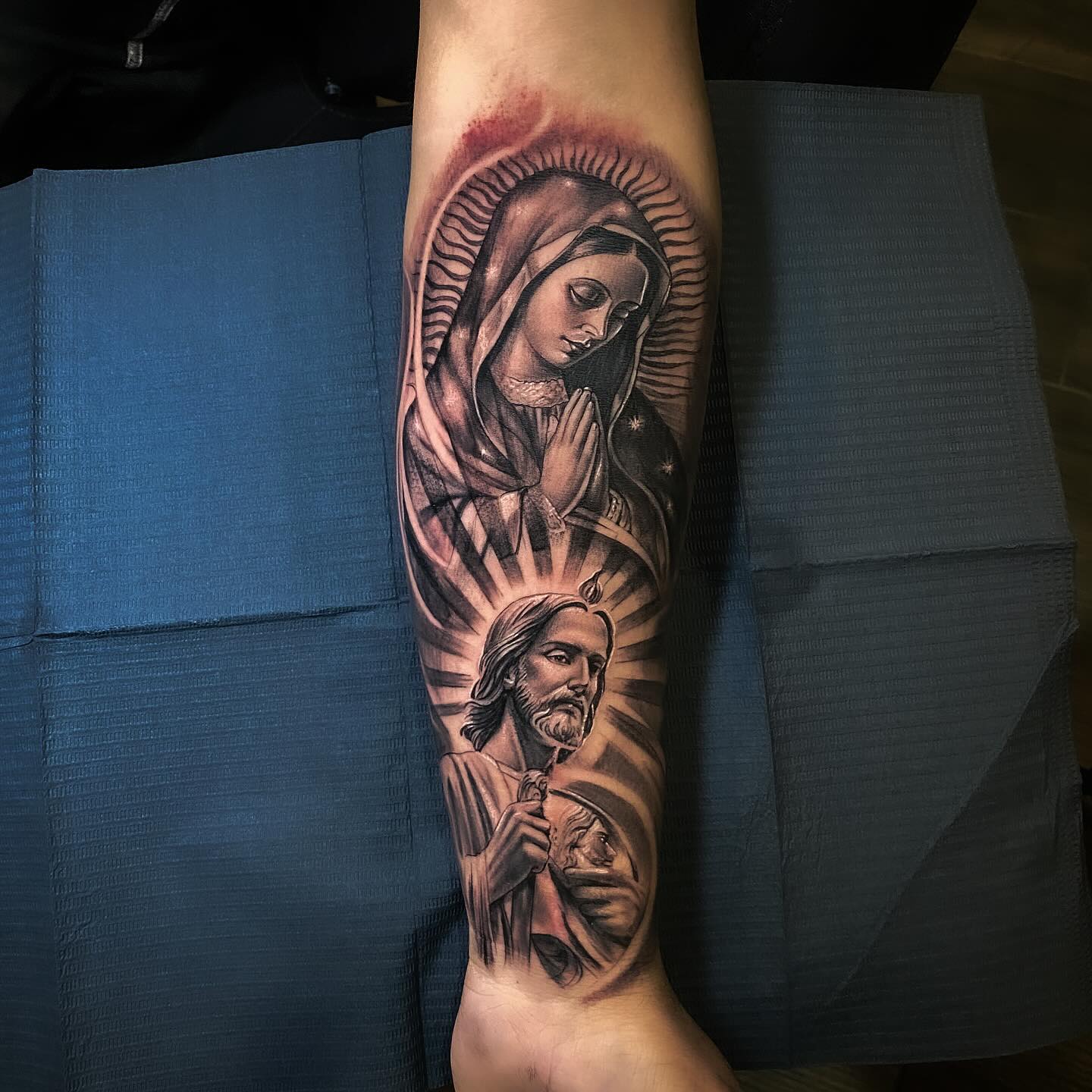 San Judas Doloroso Brazo