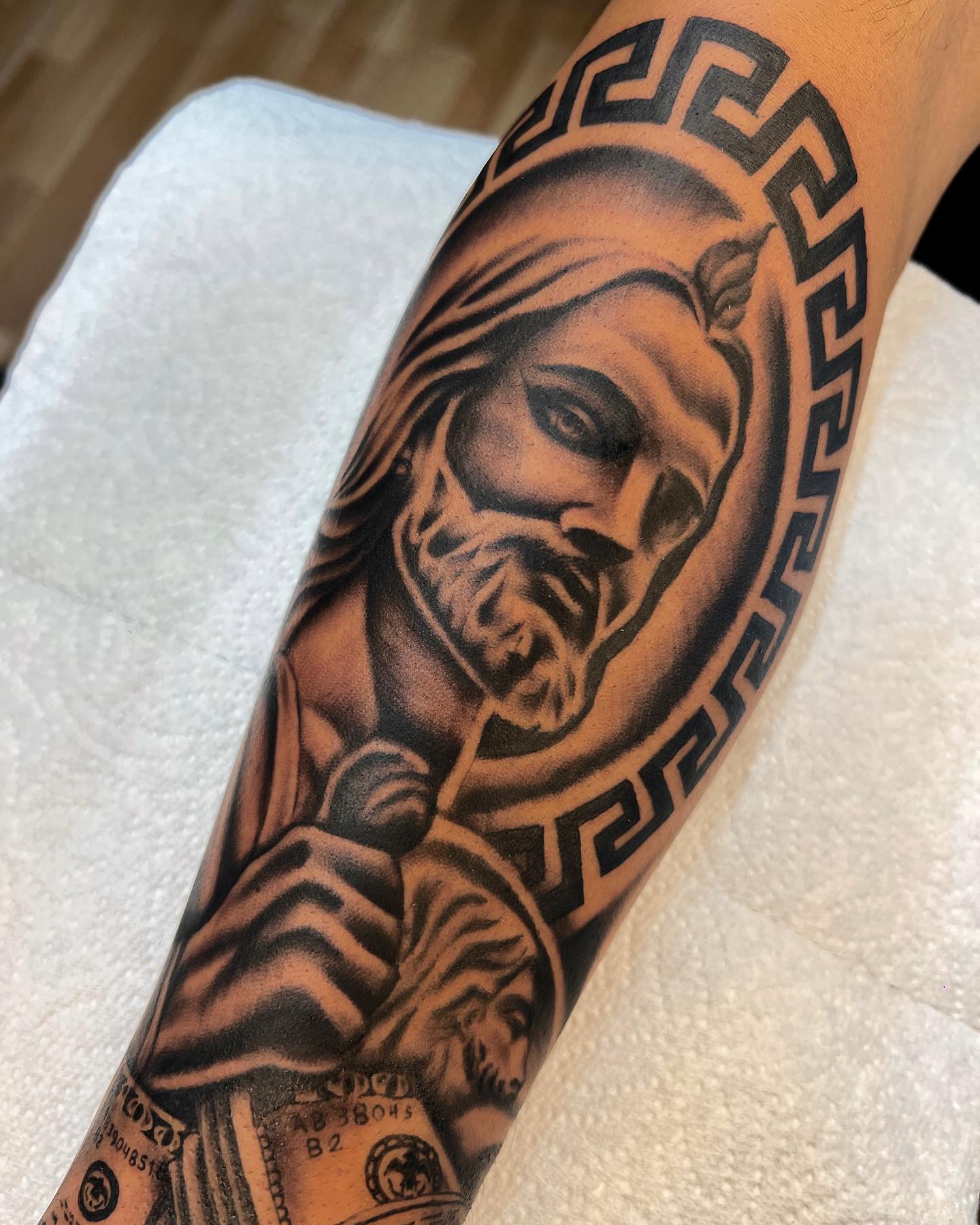 San Judas Retrato Brazo