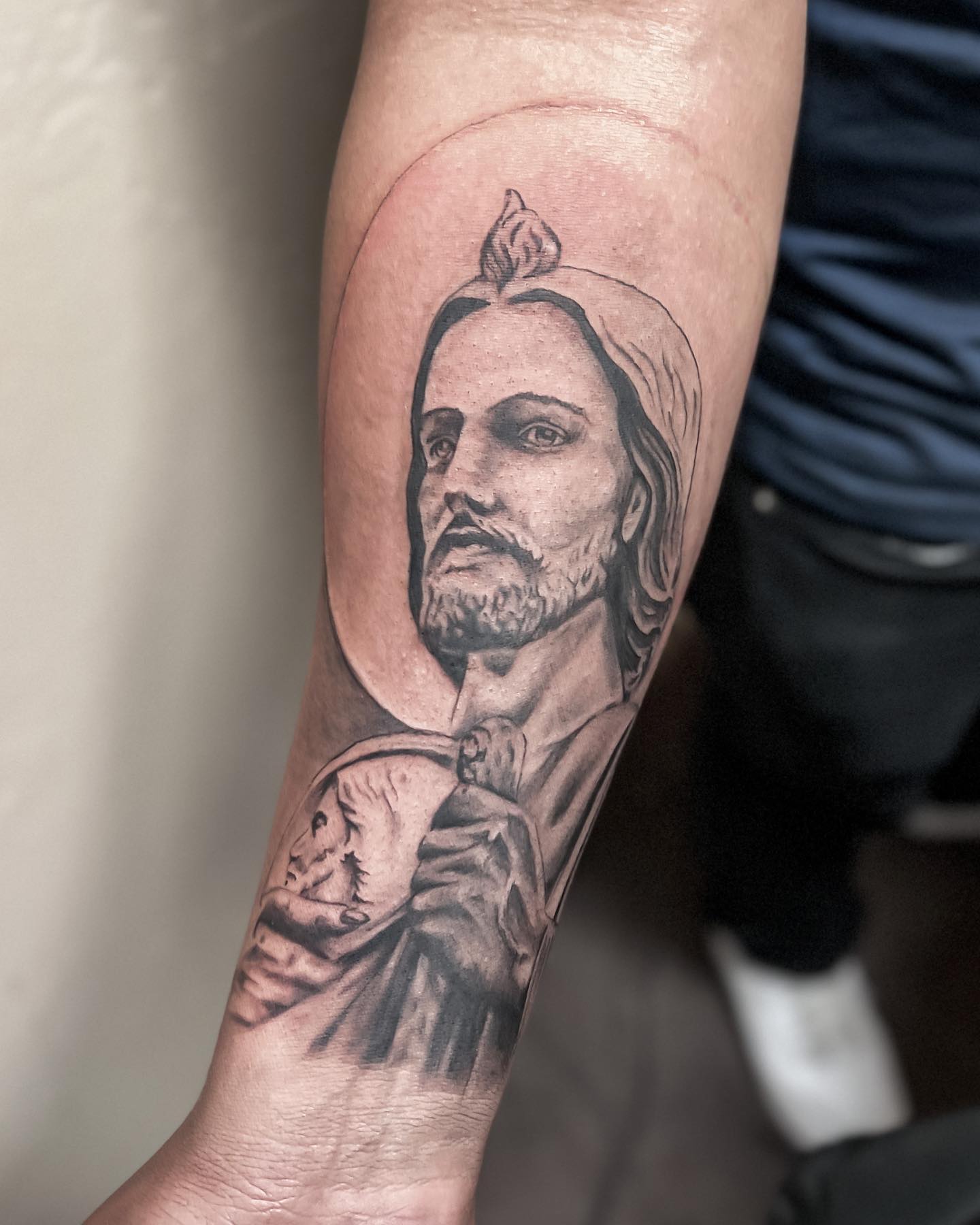 San Judas Retrato Realista