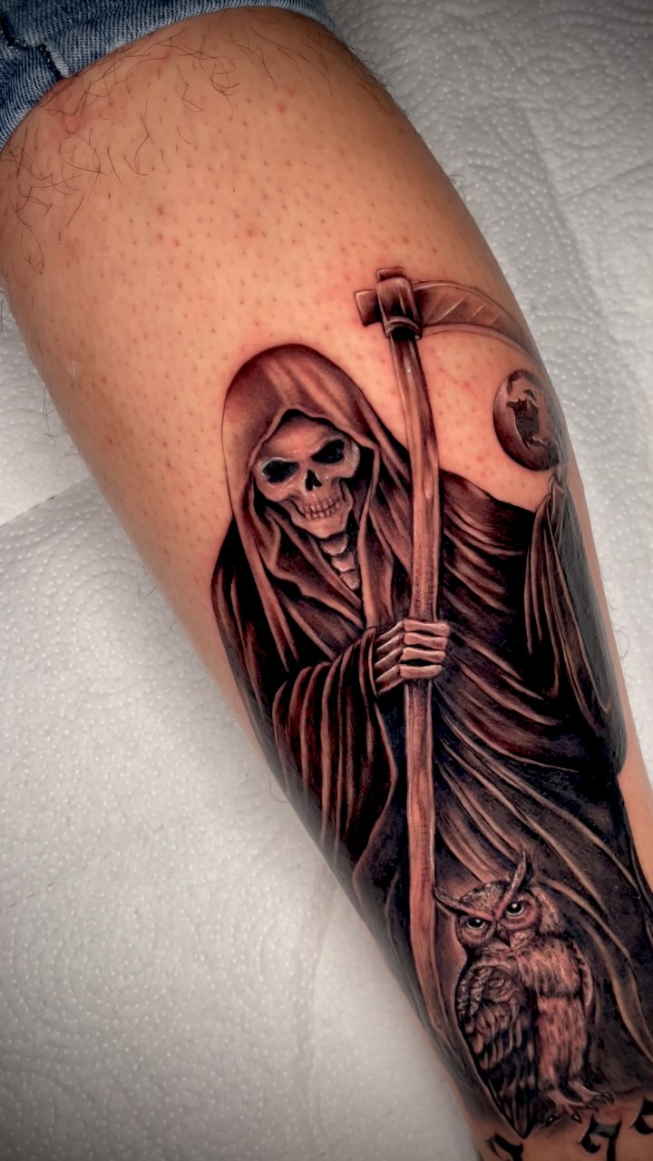 Santa Muerte Grim Reaper