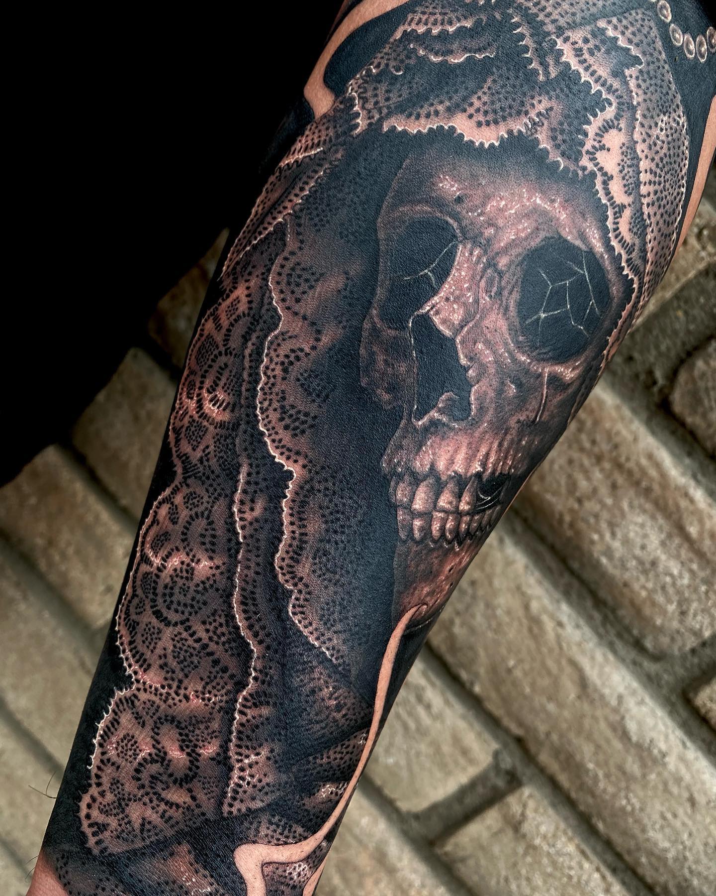 Santa Muerte Skull
