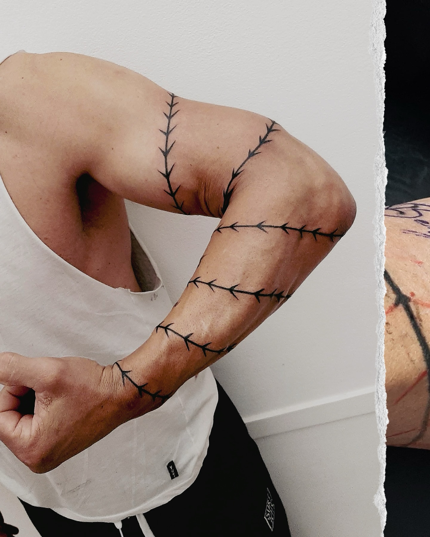 Tatuaje de ramitas