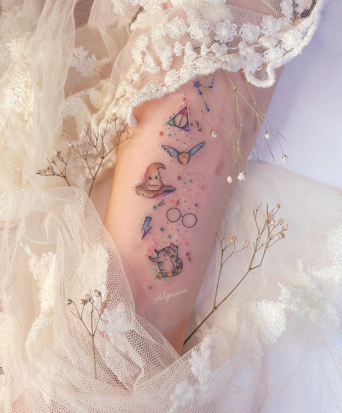 Tatuajes mini de fantasía