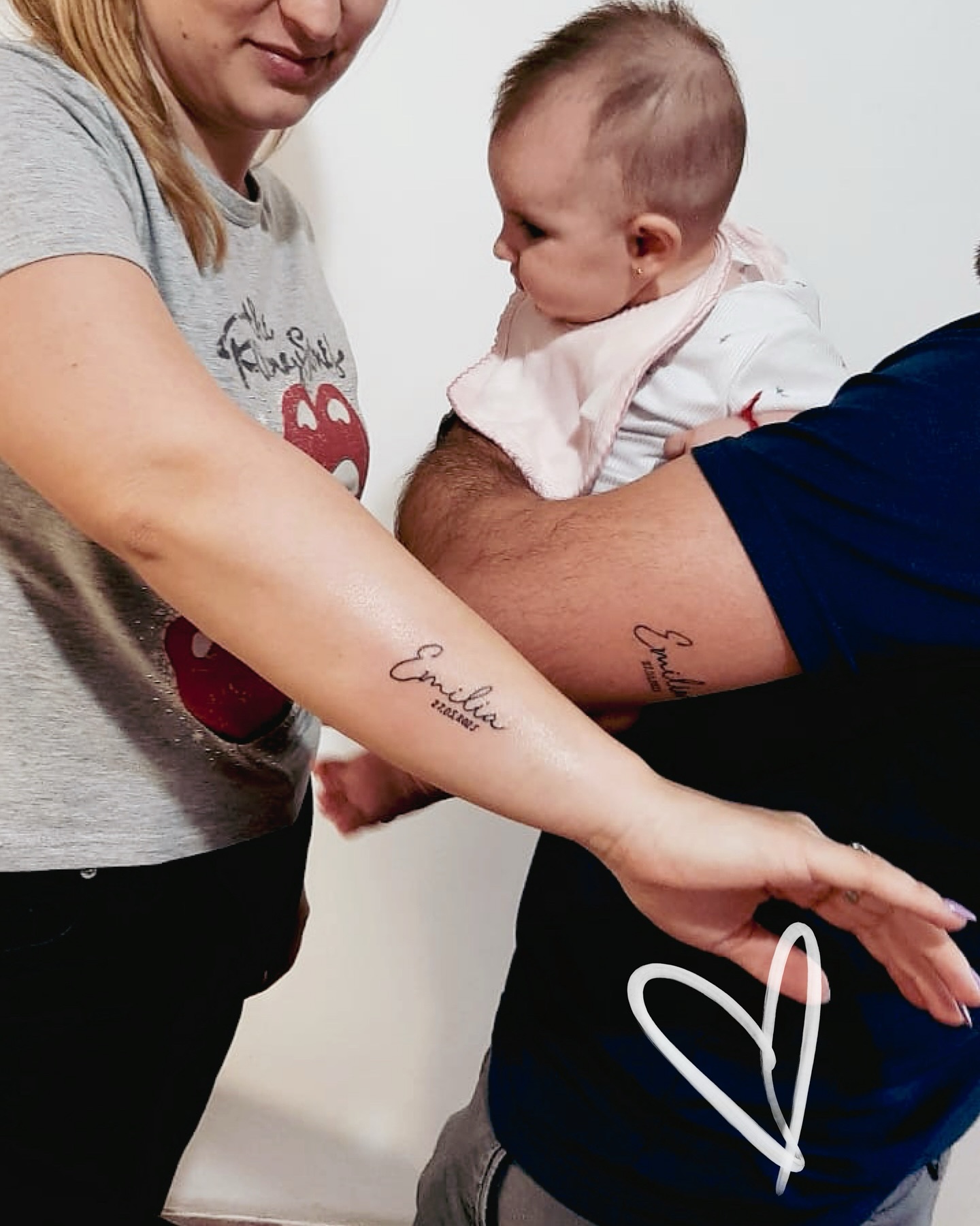 Tatuajes pequeños de hijos