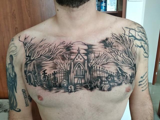 Small Cityscape Silhouette