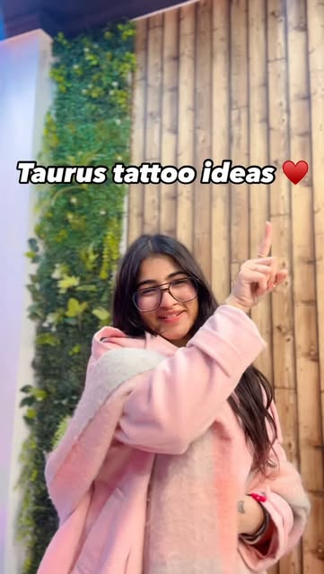 Small Taurus Symbol Tattoo
