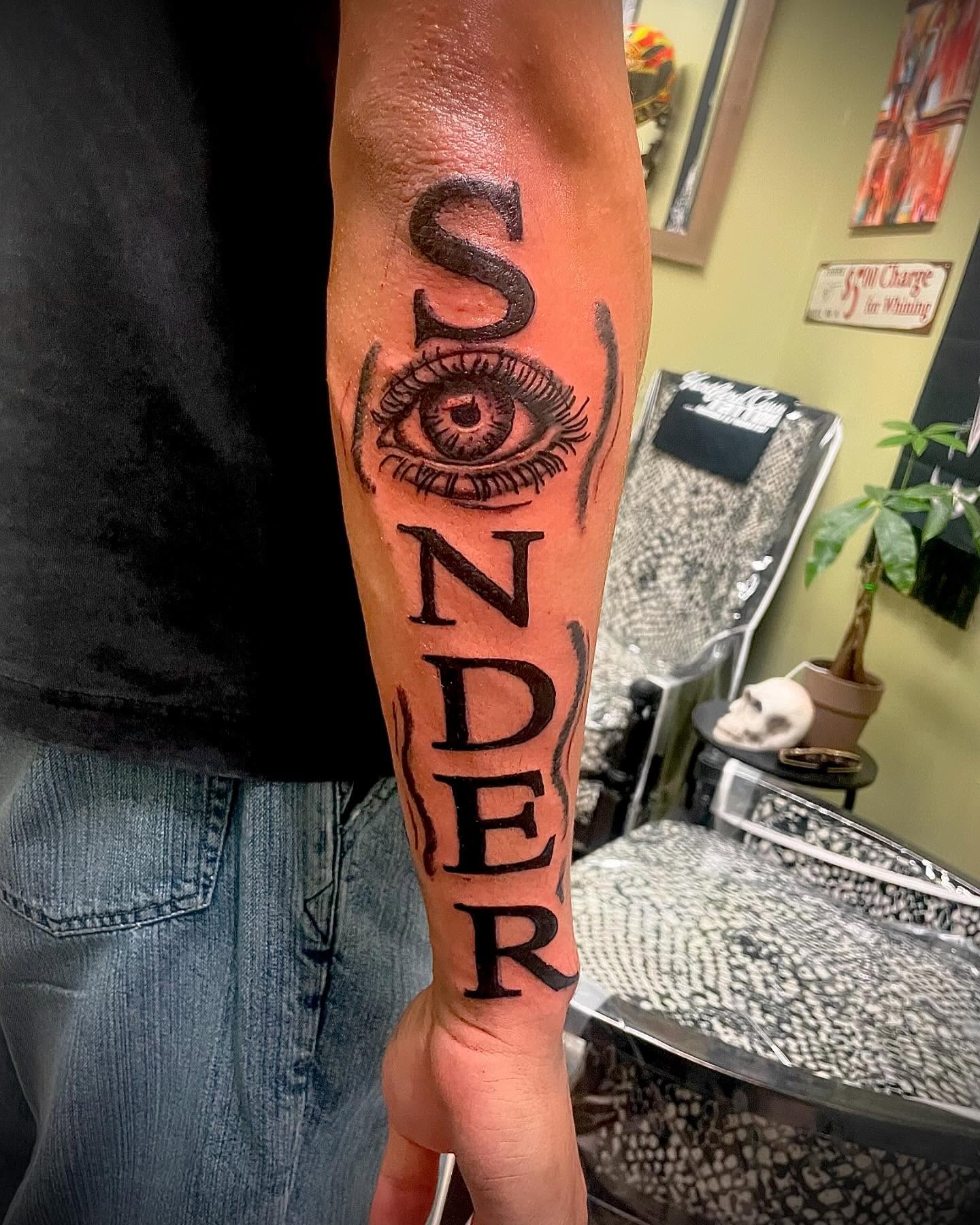 Sonder Eye Tattoo