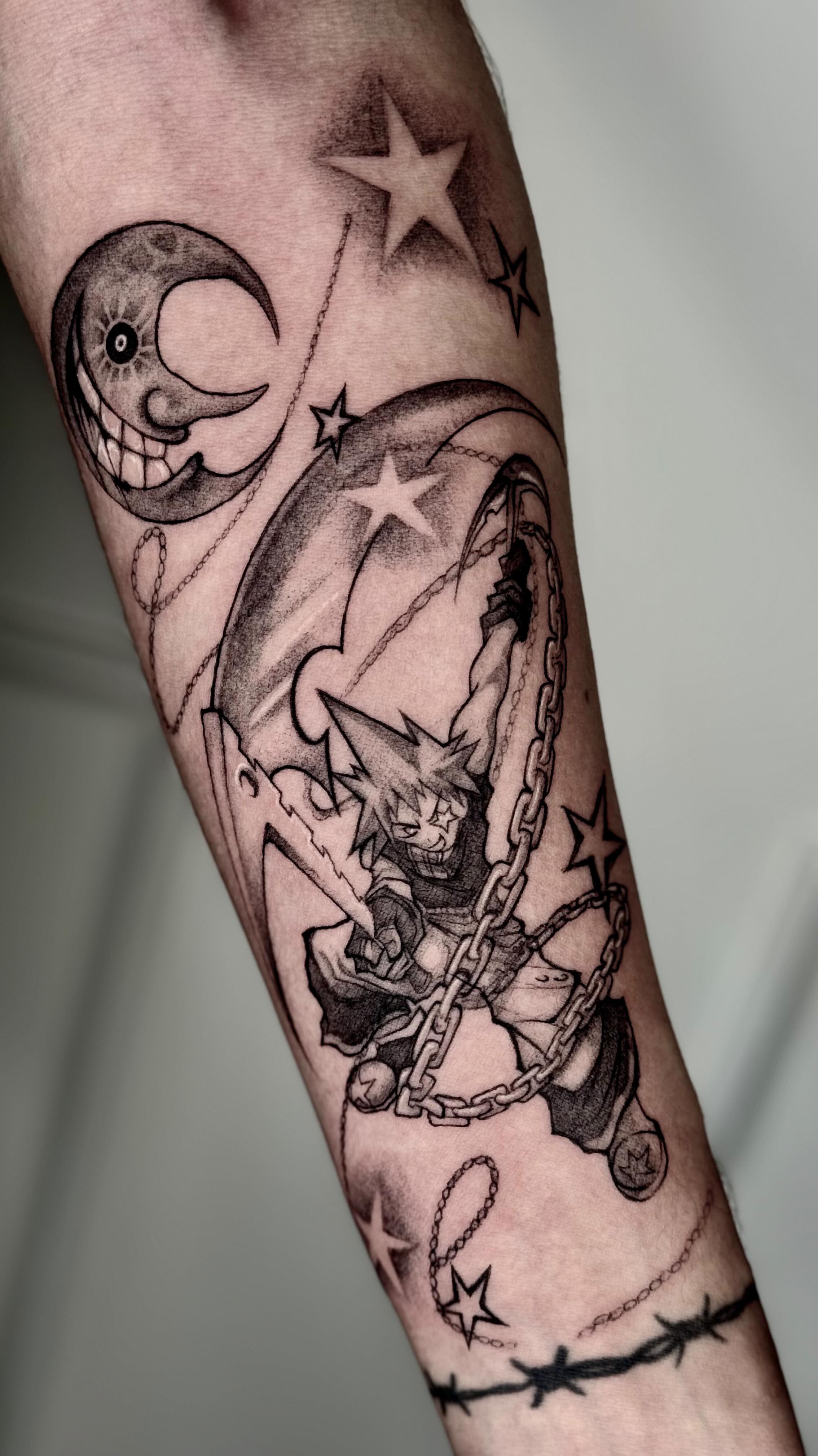 Soul Eater Character Tattoo