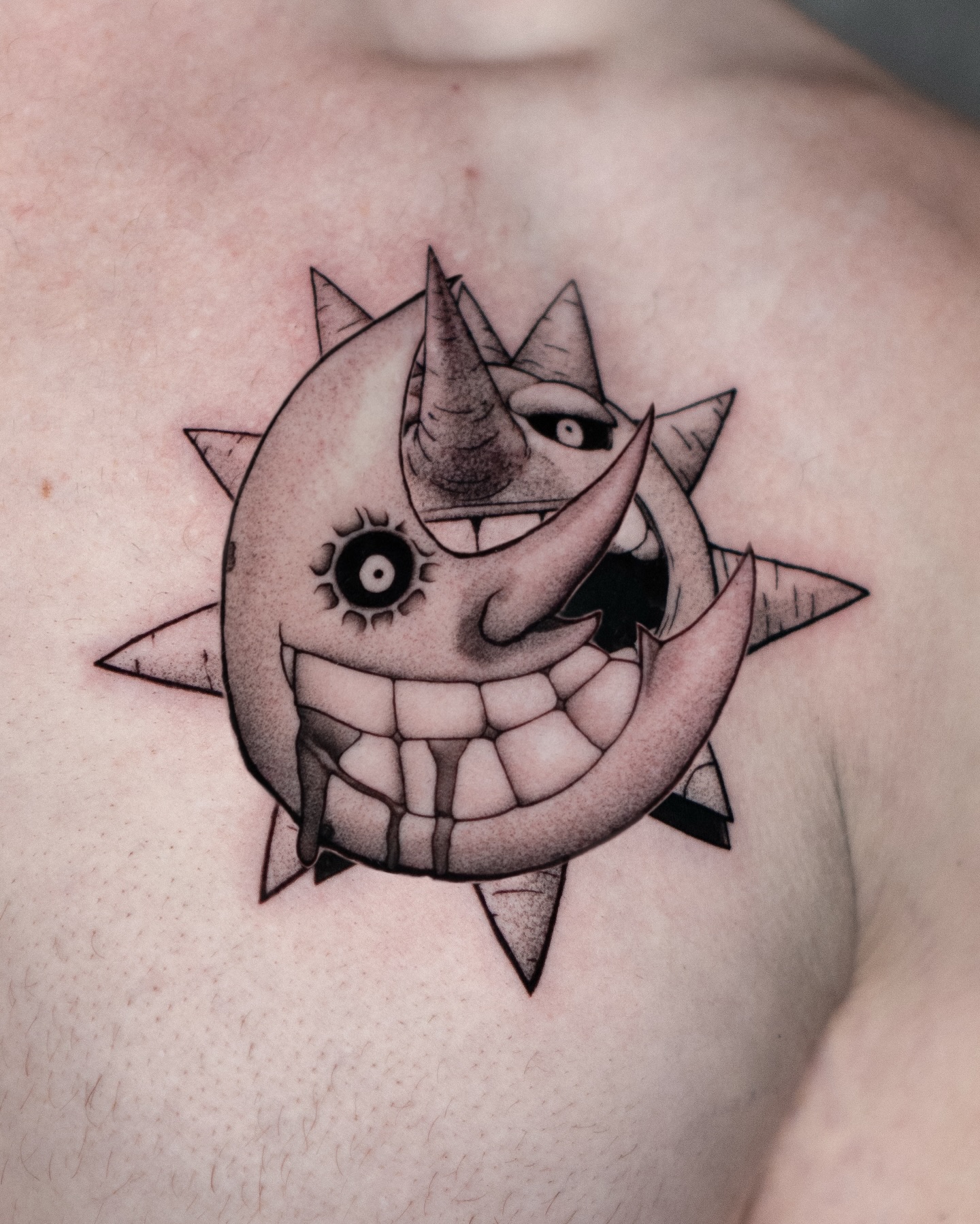 Soul Eater Moon Tattoo