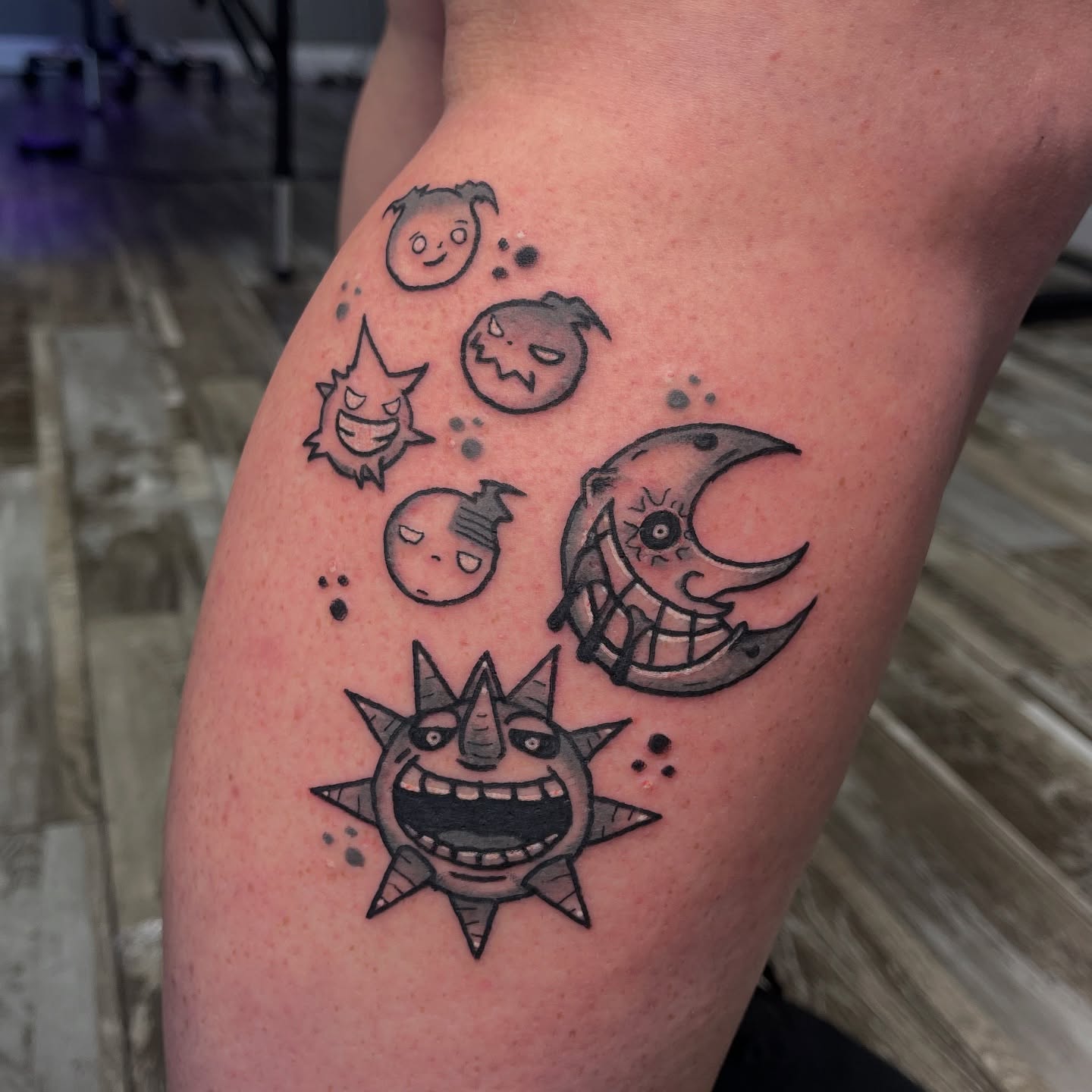Soul Eater Spirits Tattoo