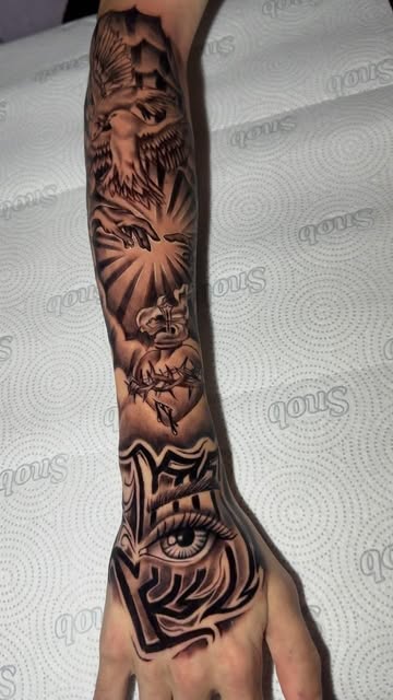 Spiritual Forearm Sleeve