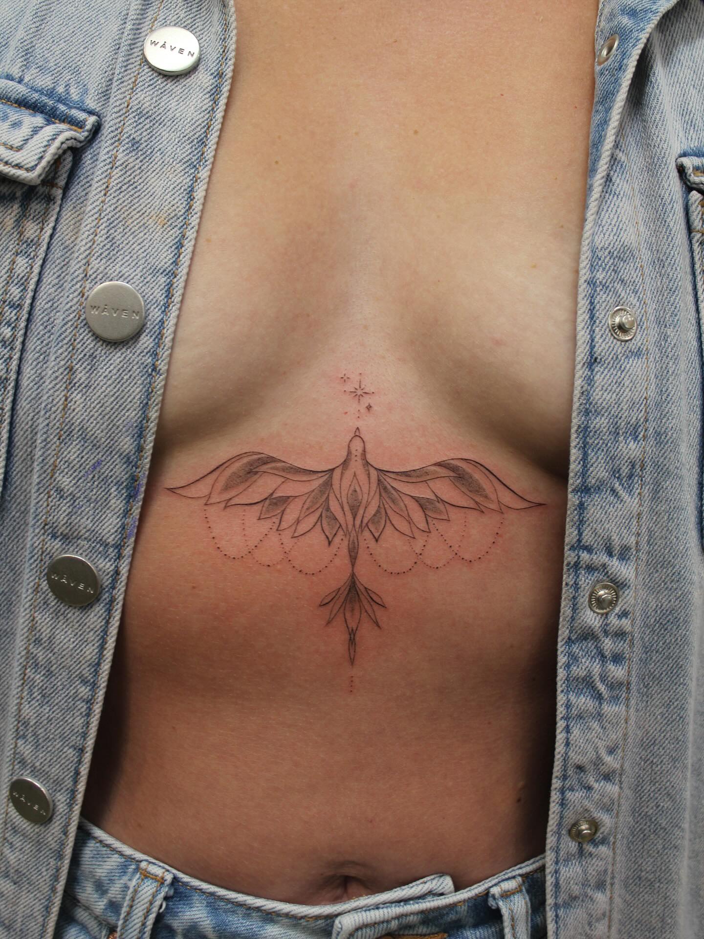Sternum Mandala Wings