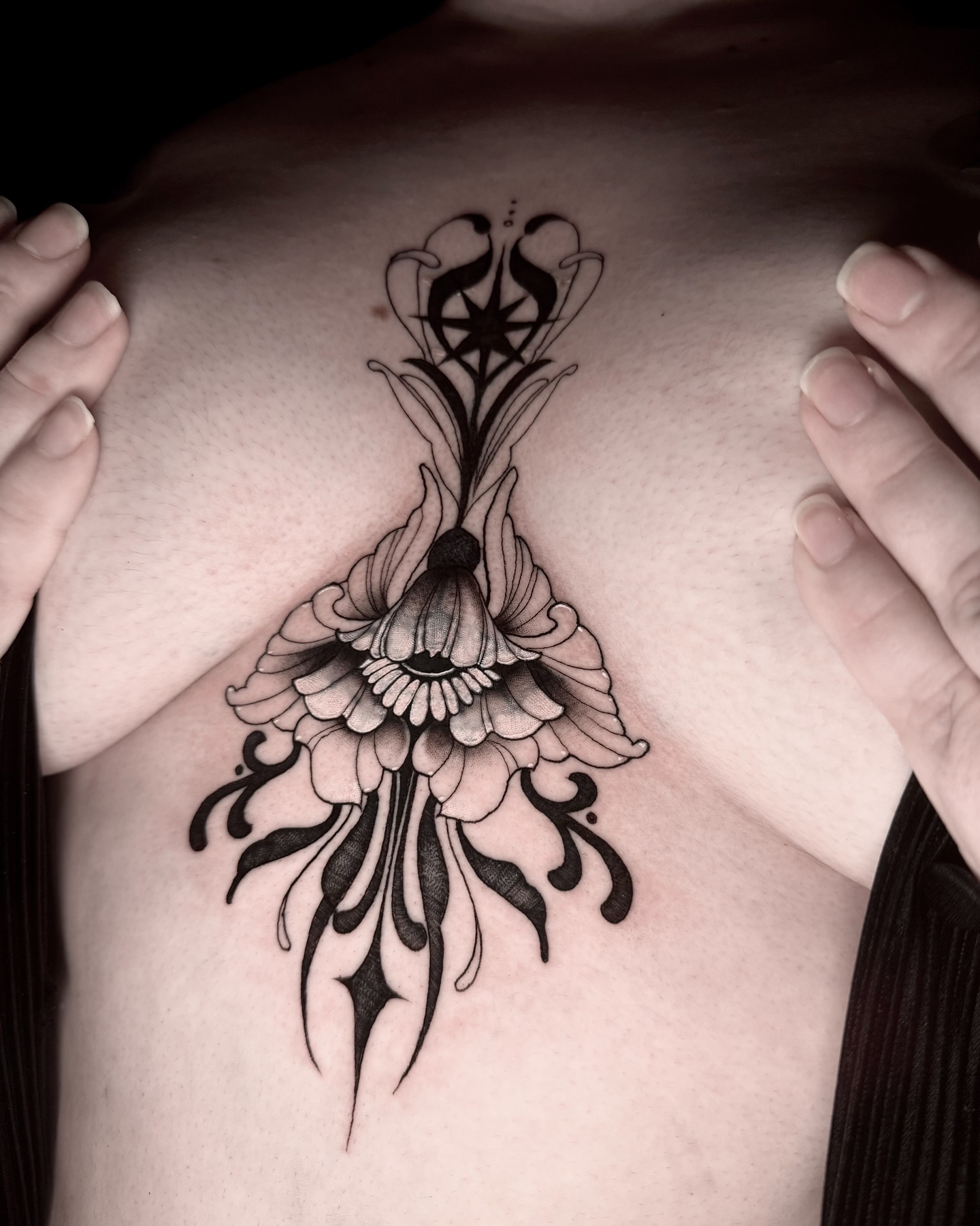 Orchid Sternum Emblem