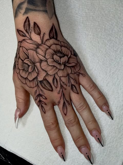 Enchanted Floral Hand