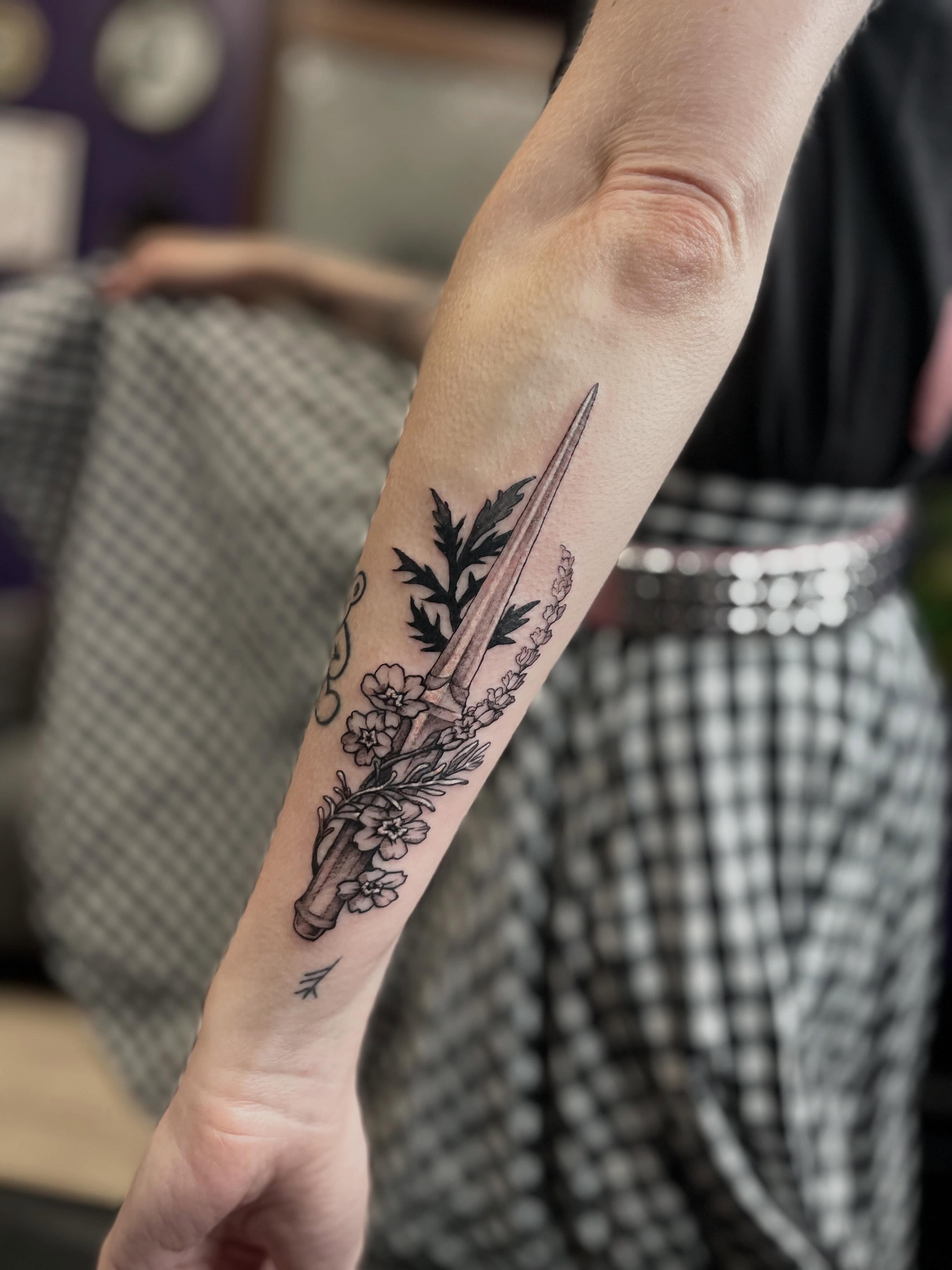Supernatural Sword Florals