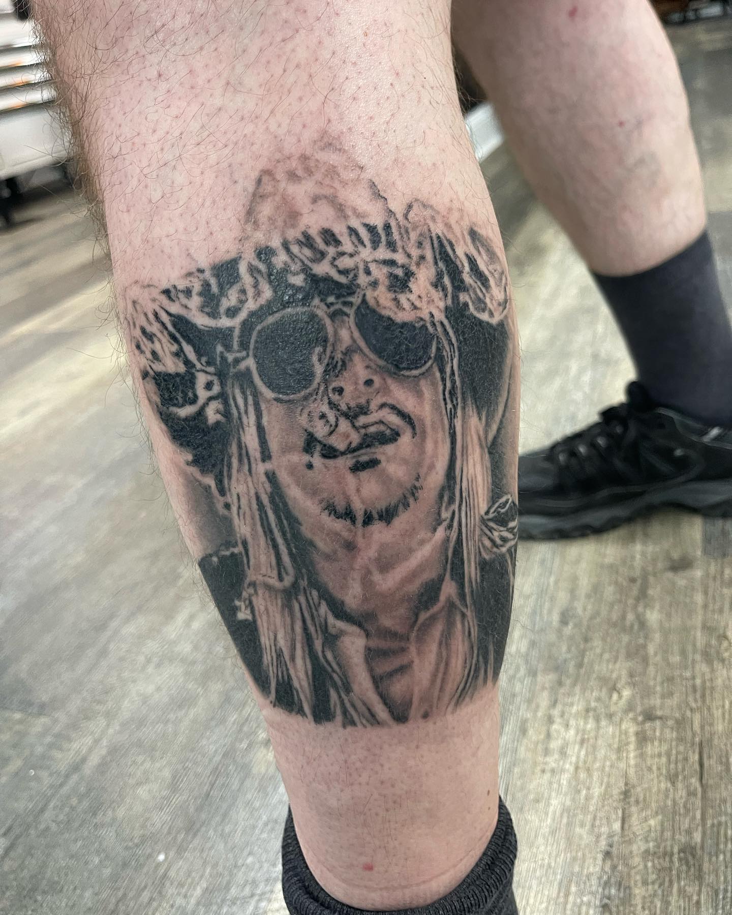 The Rock Realism Portrait