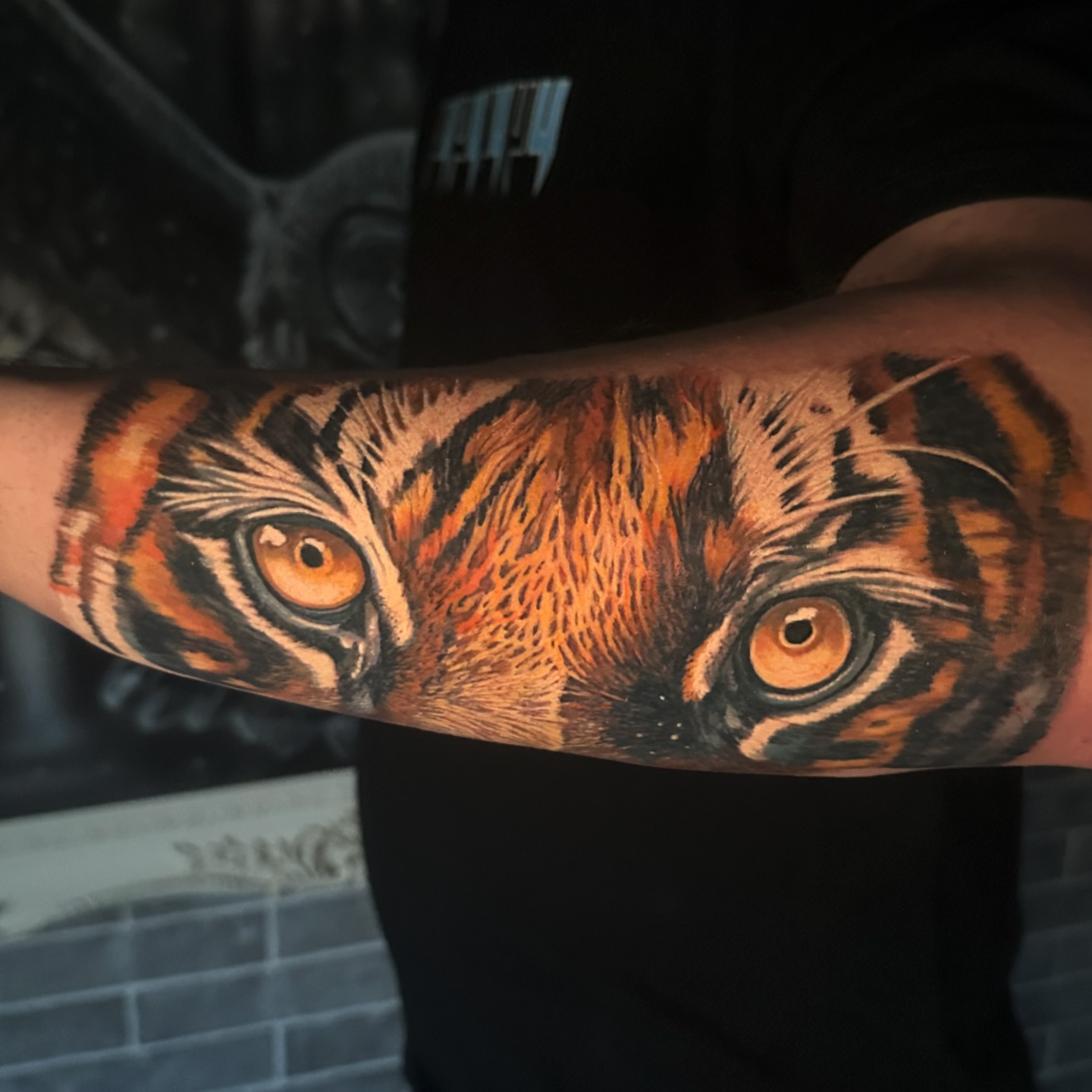 Tiger Eyes Portrait