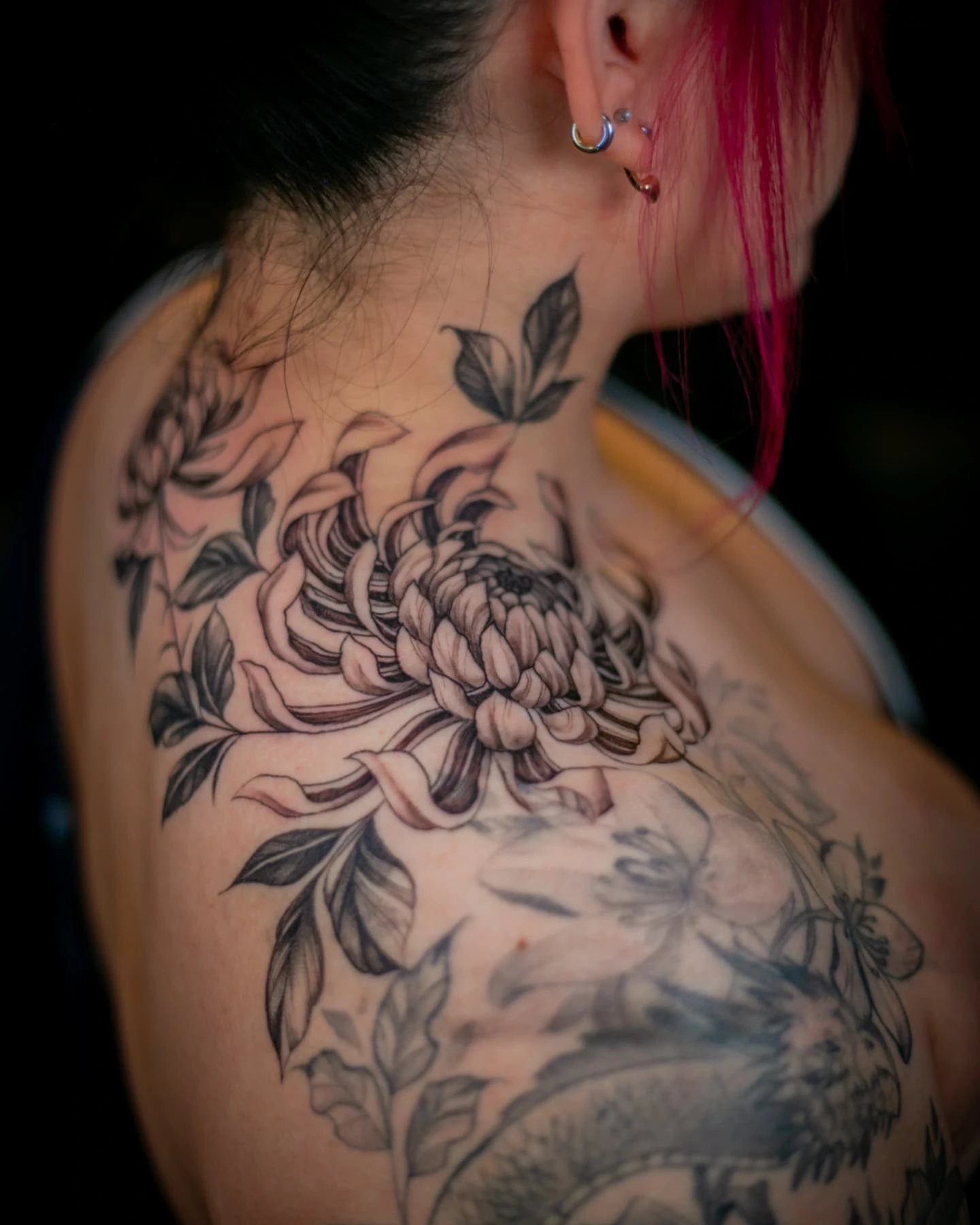 Floral Musculature Sleeve