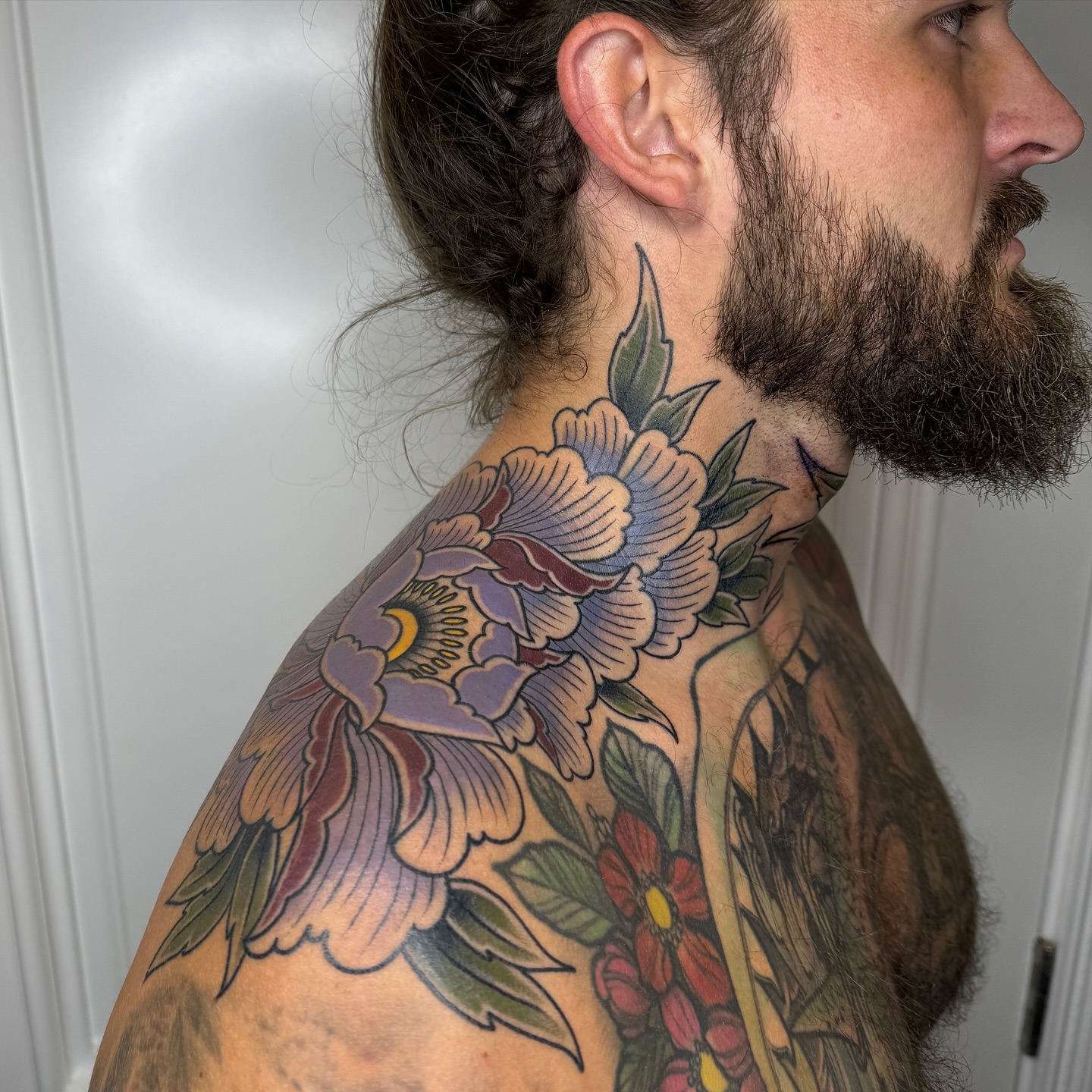 Trapezius Flower Burst